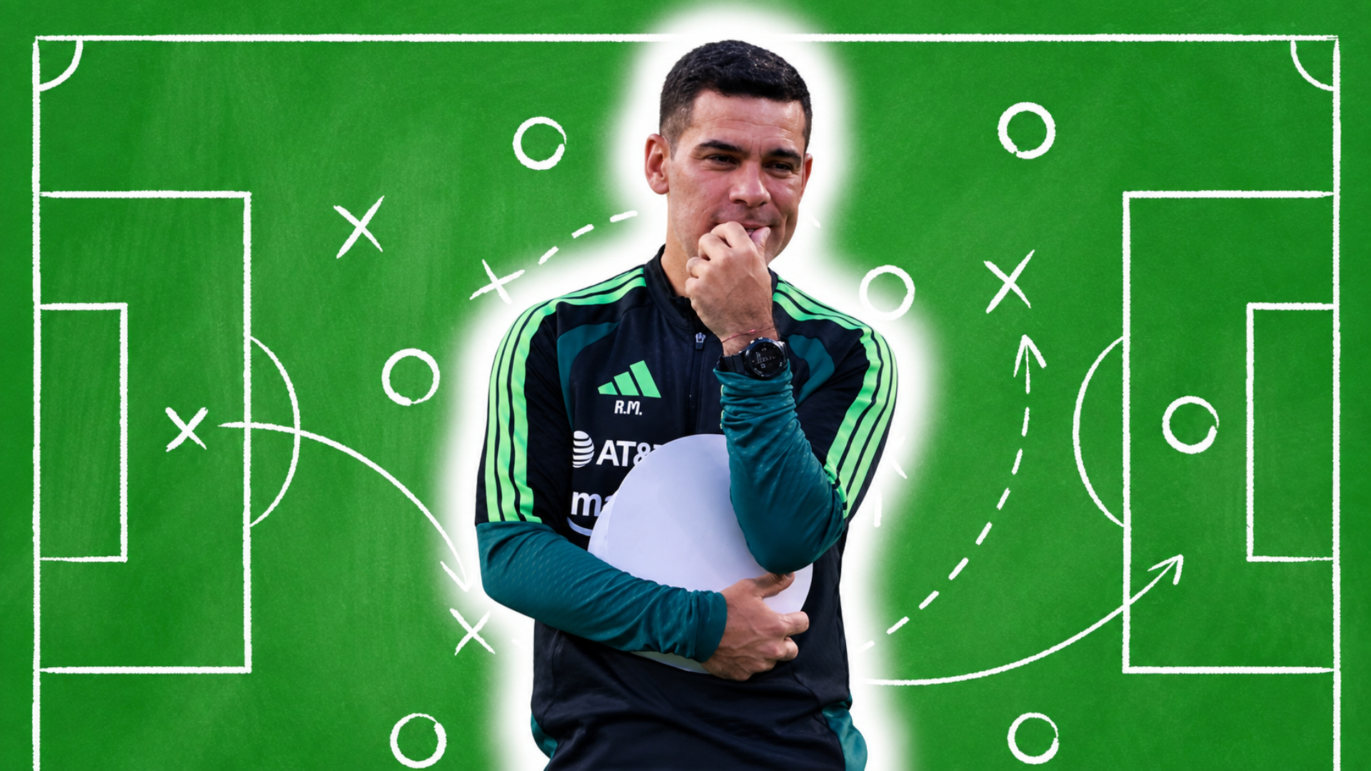 Márquez comienza su era como DT de la Selección Mexicana. MARCAMX
