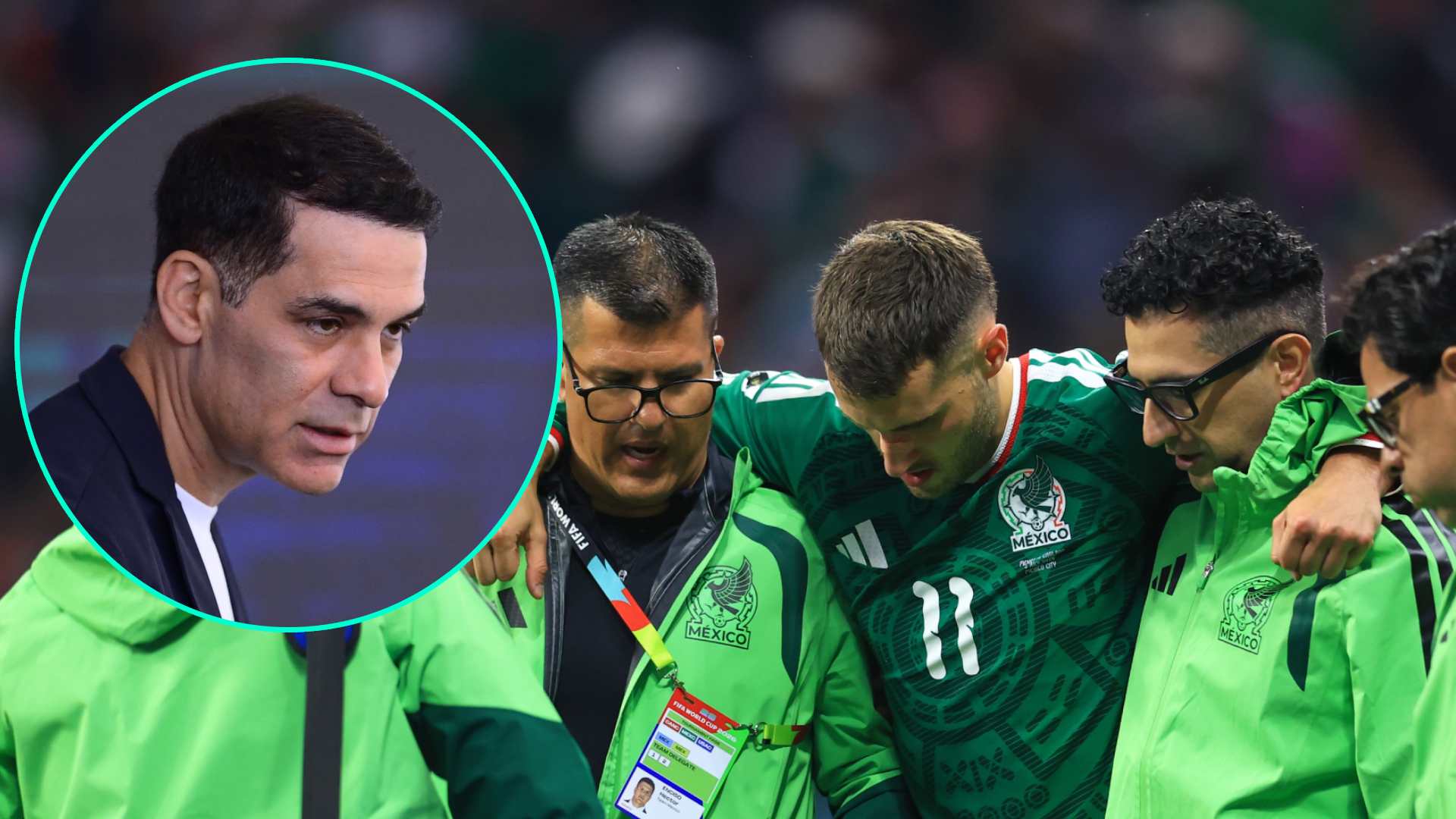 Santi Giménez, la última imagen con el Tri fue la lesión en el Mundial 2026 / MEXSPORT