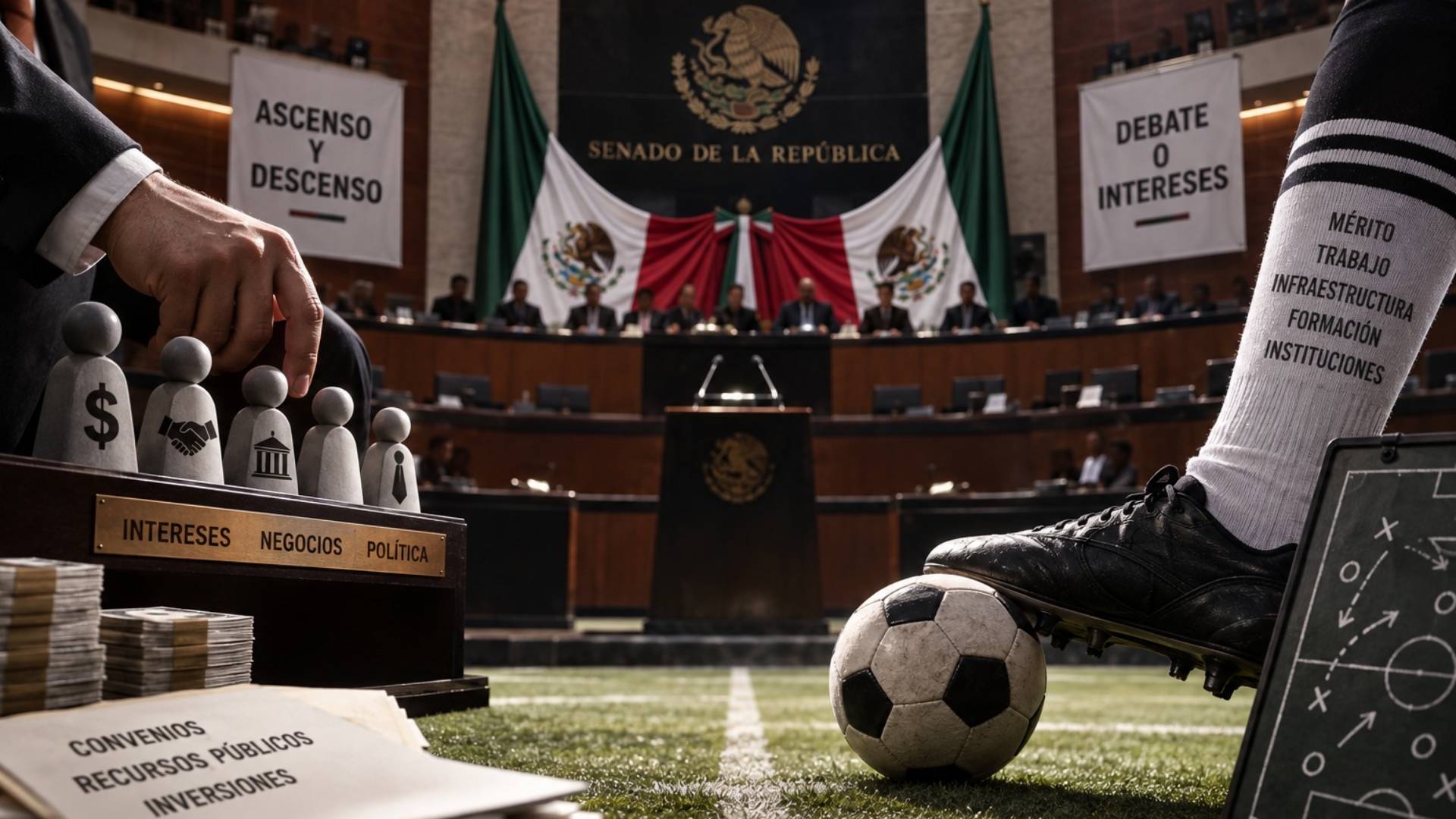 El Senado de México aborda el asenso y descenso en el futbol mexicano