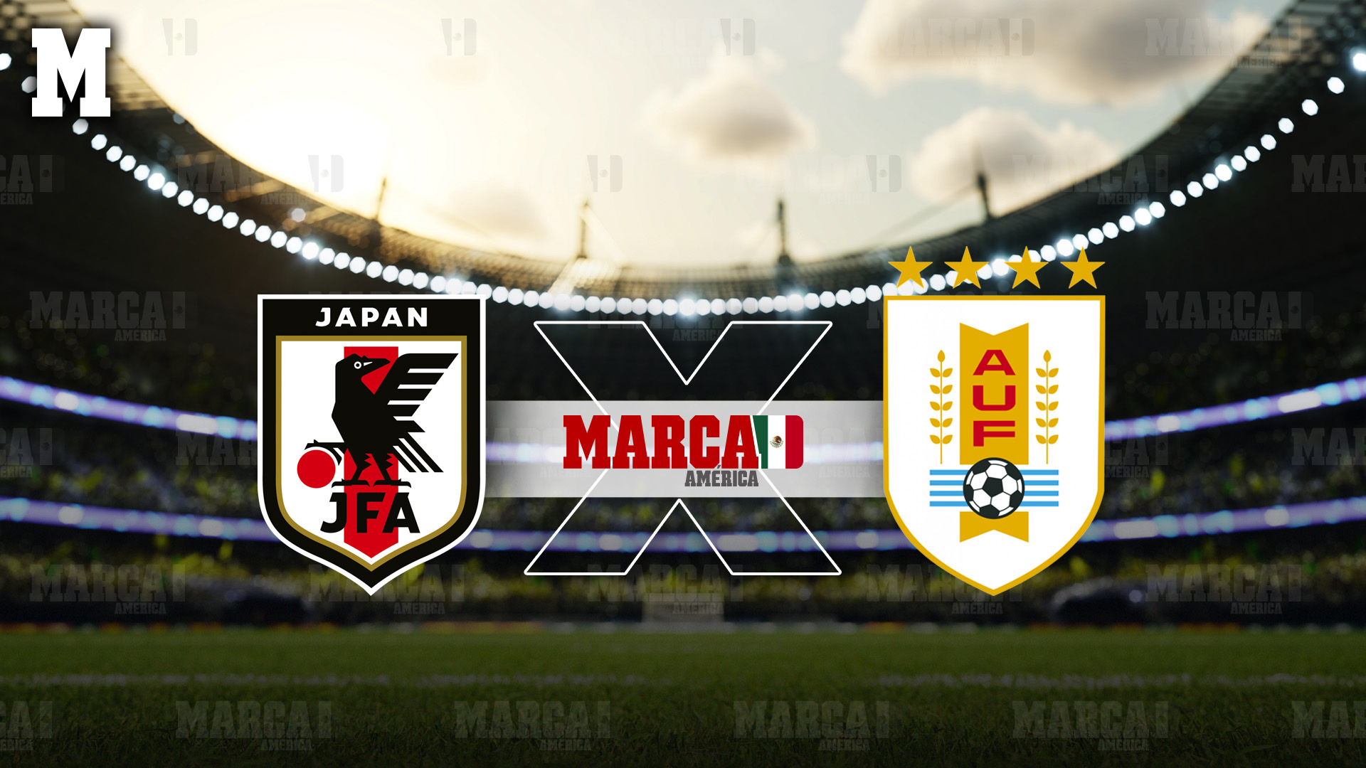 El encuentro permitirá ver en acción a figuras como Darwin Núñez y Rodrigo Bentancur por Uruguay, además de Takefusa Kubo y Kaoru Mitoma por Japón. SEO MARCA