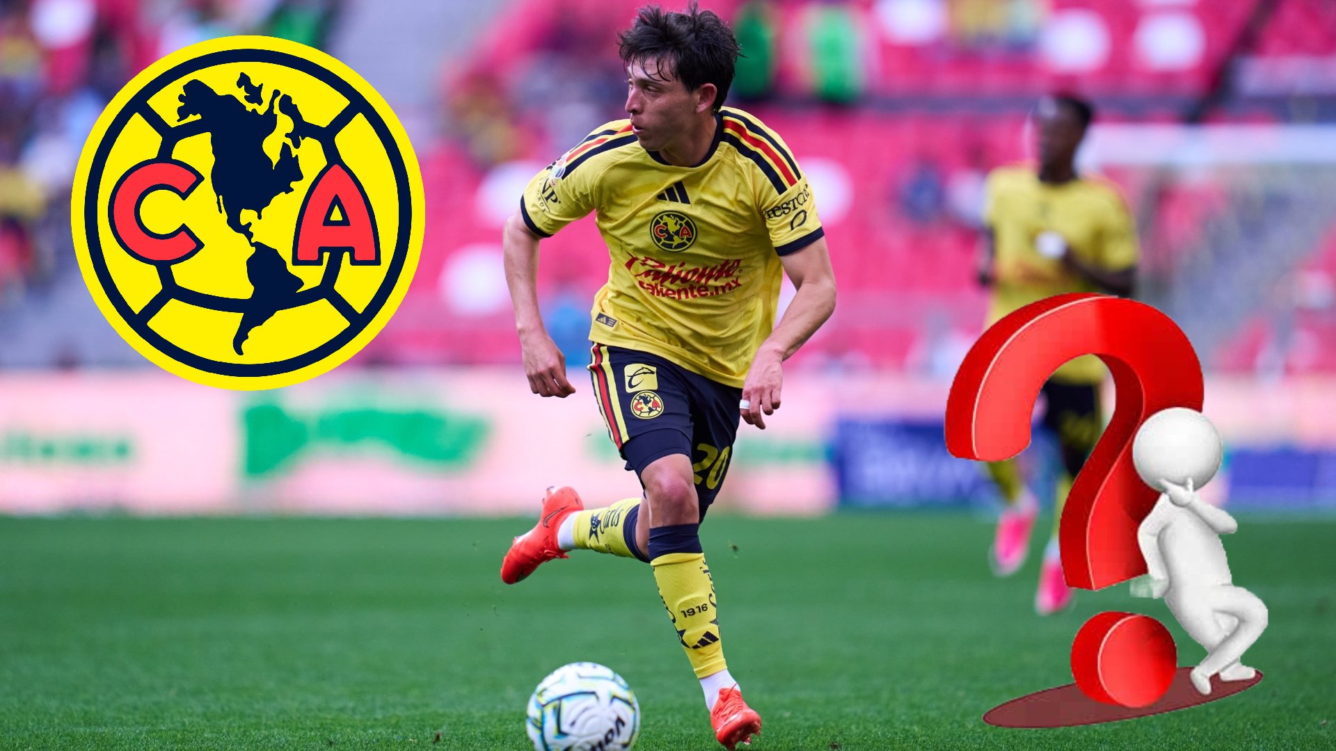 Alexis Gutiérrez no entra en los planes de Almada y podría salir del América. MEXSPORT/ESPECIAL