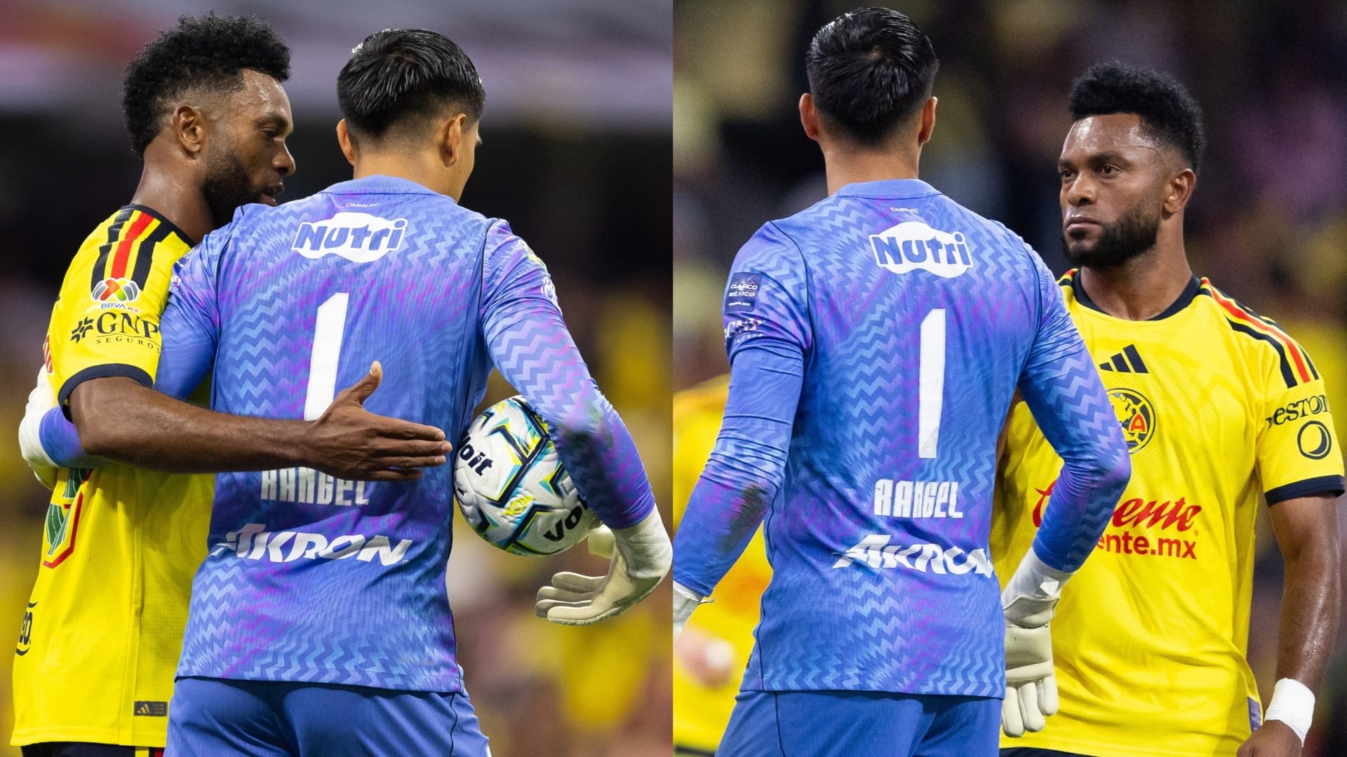 El delantero americanista advirtió al guardameta de Chivas que le haría dos goles. MEXSPORT