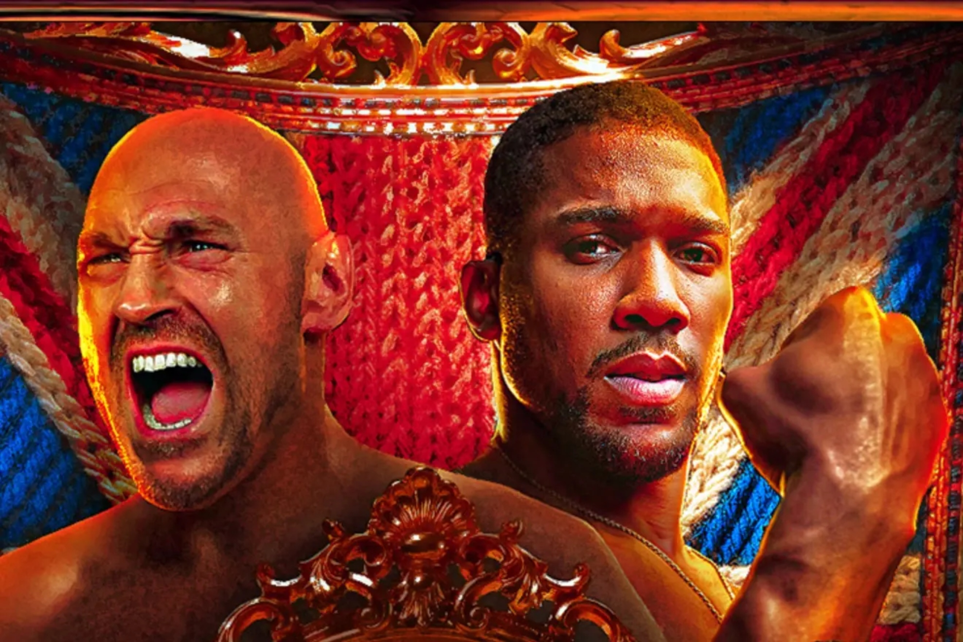 Póster oficial de Ring Magazine para el combate