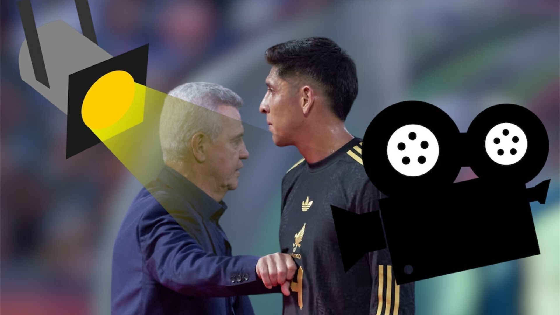 Aguirre no le permitió a Edson invadir la intimidad del Tri. MARCAMX