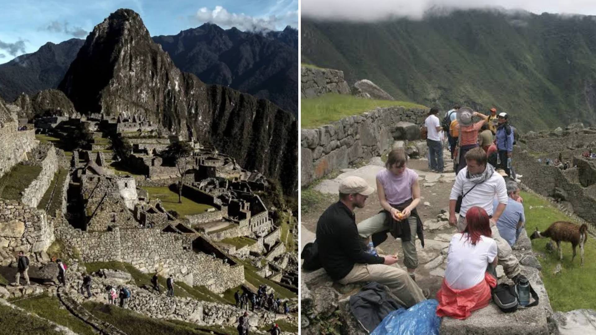 Zona arqueológica de Machu Picchú Capturas X