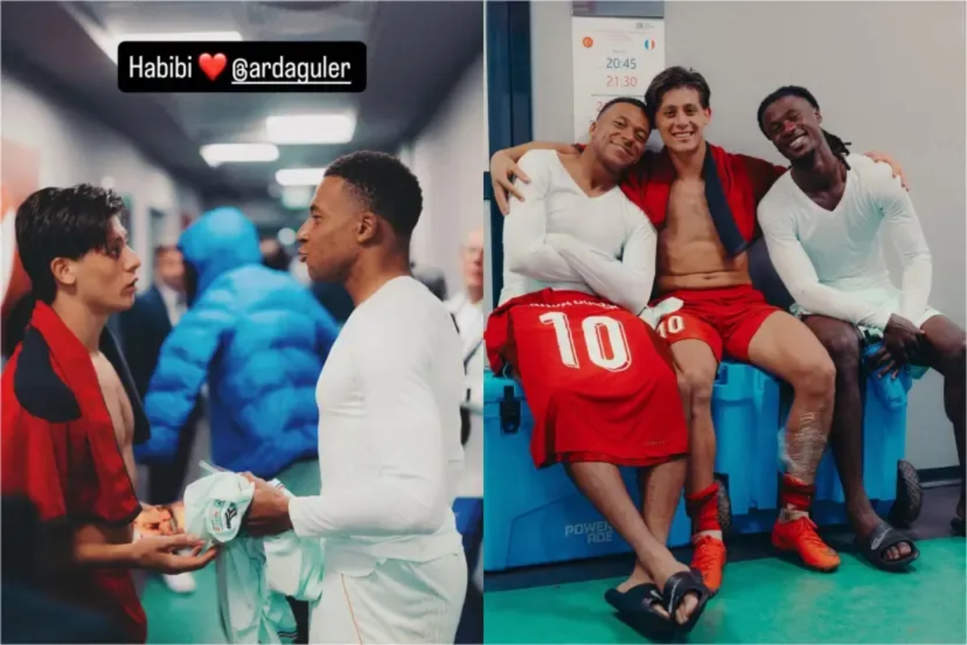 Mbappé, Güler y Camavinga.
