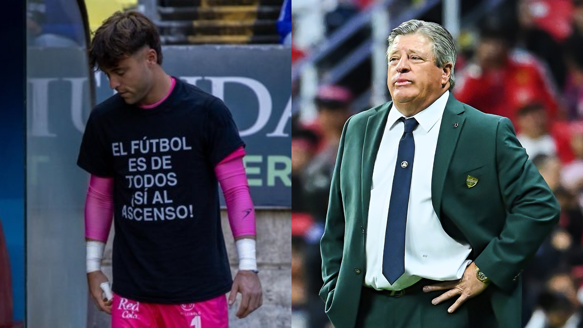 Roberto Galán le responde a Miguel Herrera y lo invita a una charla por el ascenso y descenso en la Liga MX /X@RoberGalan13 MEXSPORT
