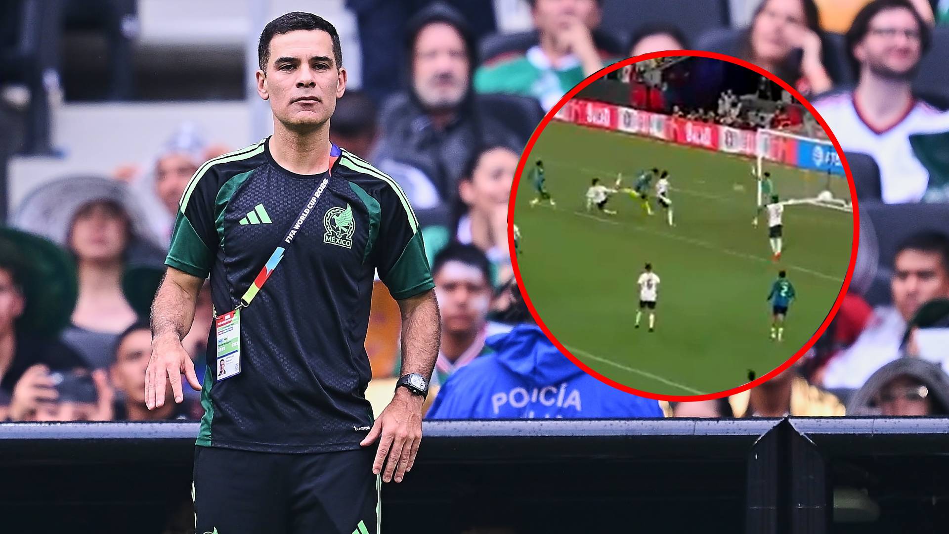 Rafael Márquez y su debut ante Colombia MEXSPORT / Captura X