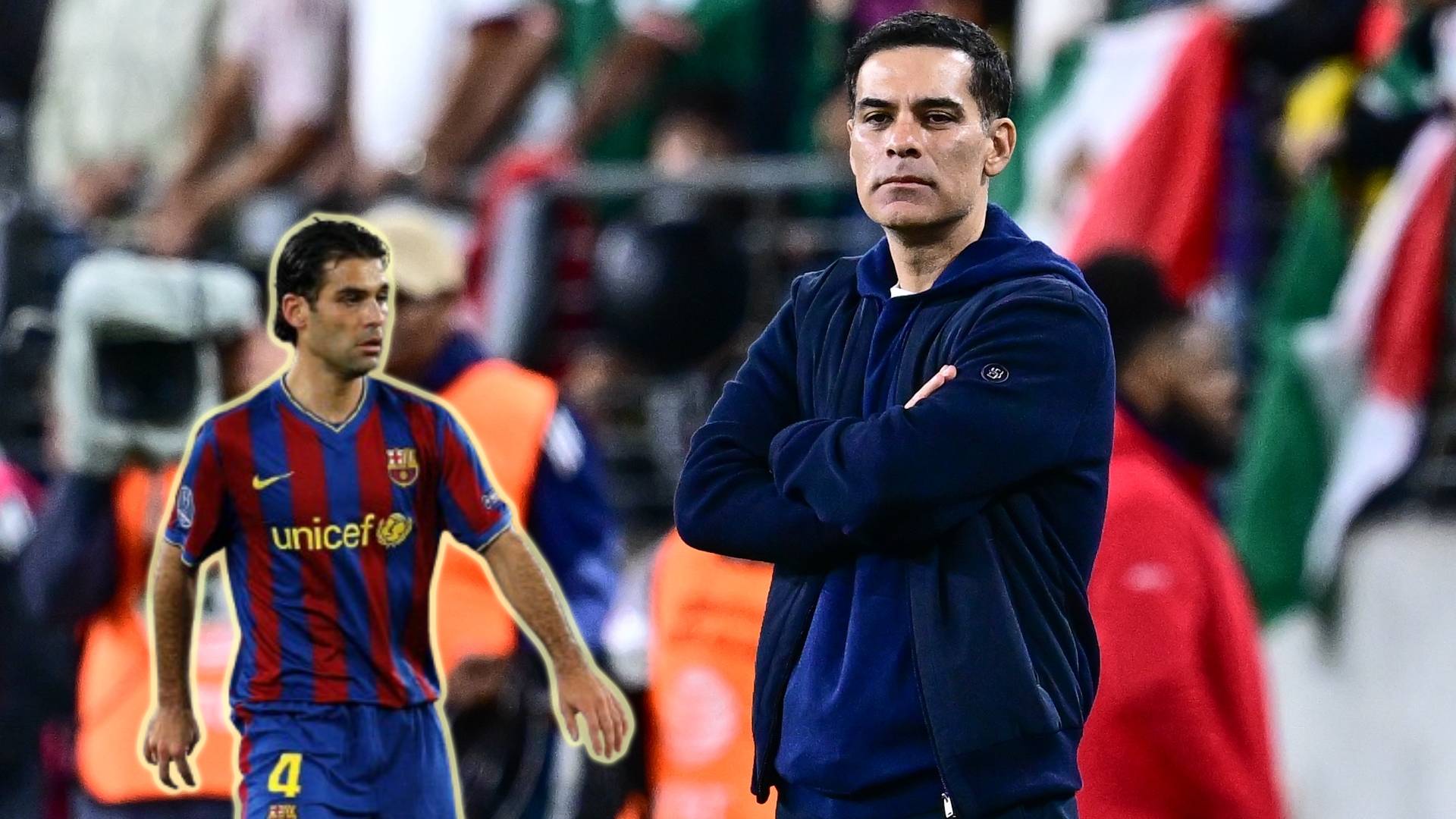 Rafael Márquez en su debut como técnico de la Selecciòn Mexicana / Mexsport