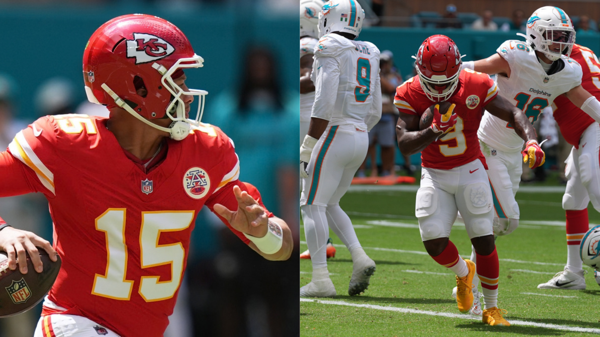Chiefs derrotó a Dolphins a domicilio. / LAPRESSE