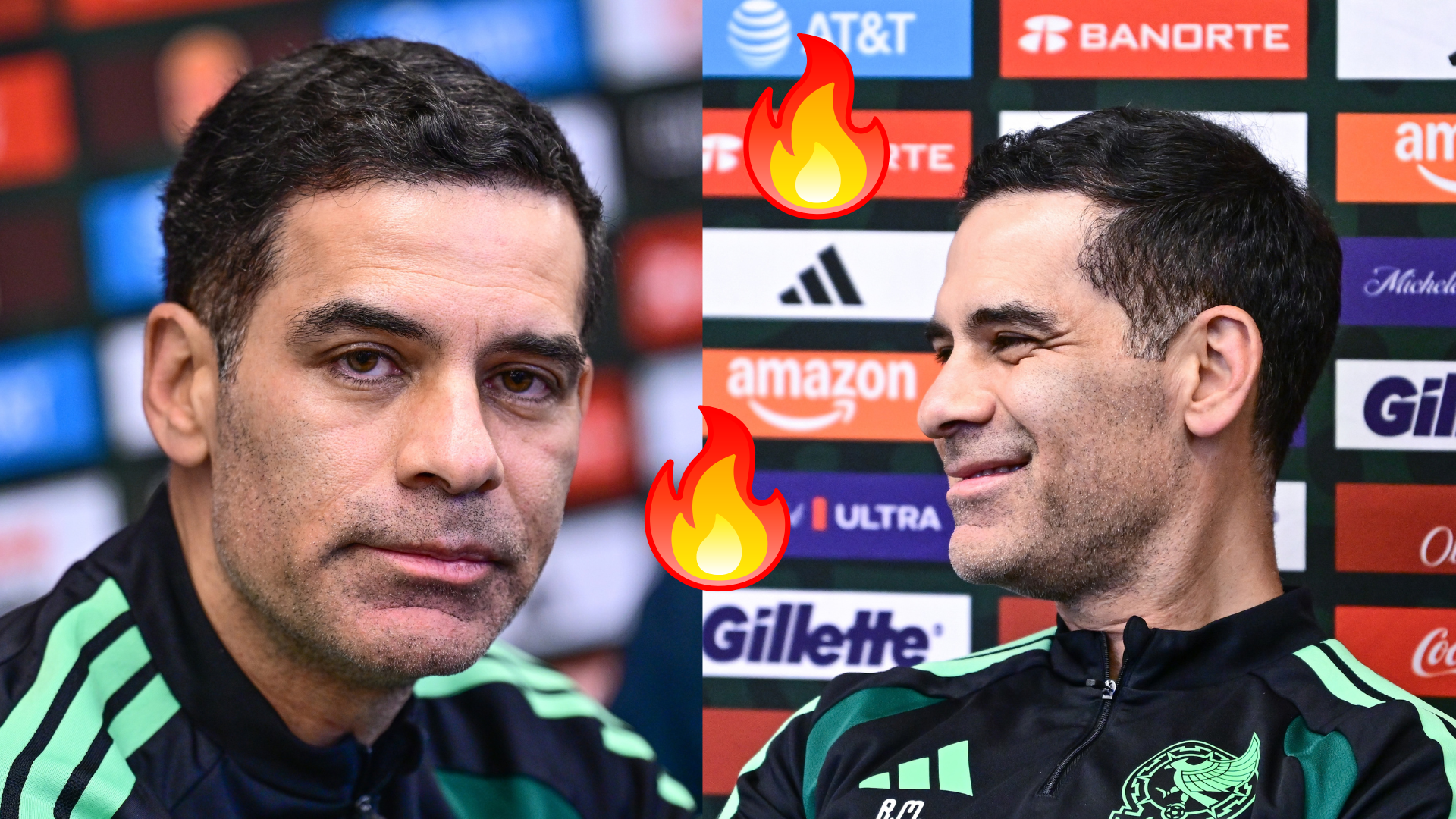 Rafa Márquez en la conferencia de prensa previo al partido en contra de Perú / ESPECIAL