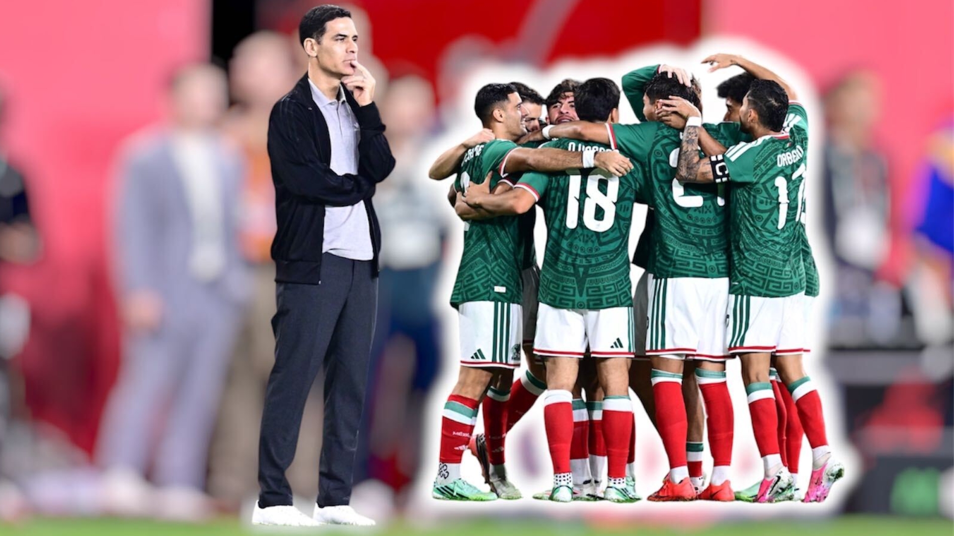 El DT mexicano presumió una edad promedio del Tri de 24 años en el juego vs Perú. MARCAMX