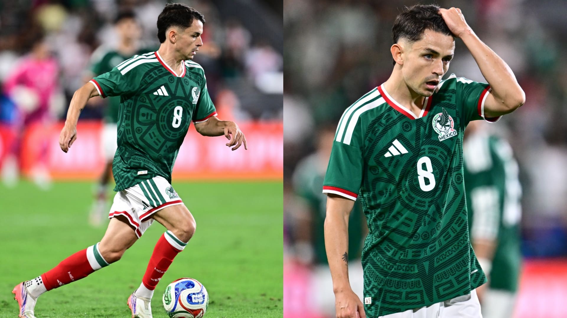 Álvaro Fidalgo fue de lo más destacado del Tri contra Perú. MEXSPORT