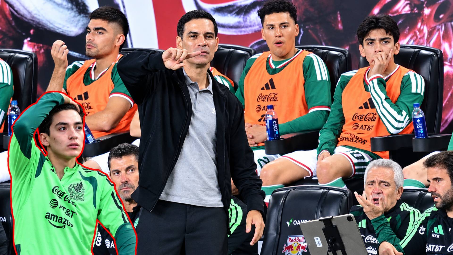 Rafael Márquez dio descanso a Gilberto Mora ante Perú / Especial