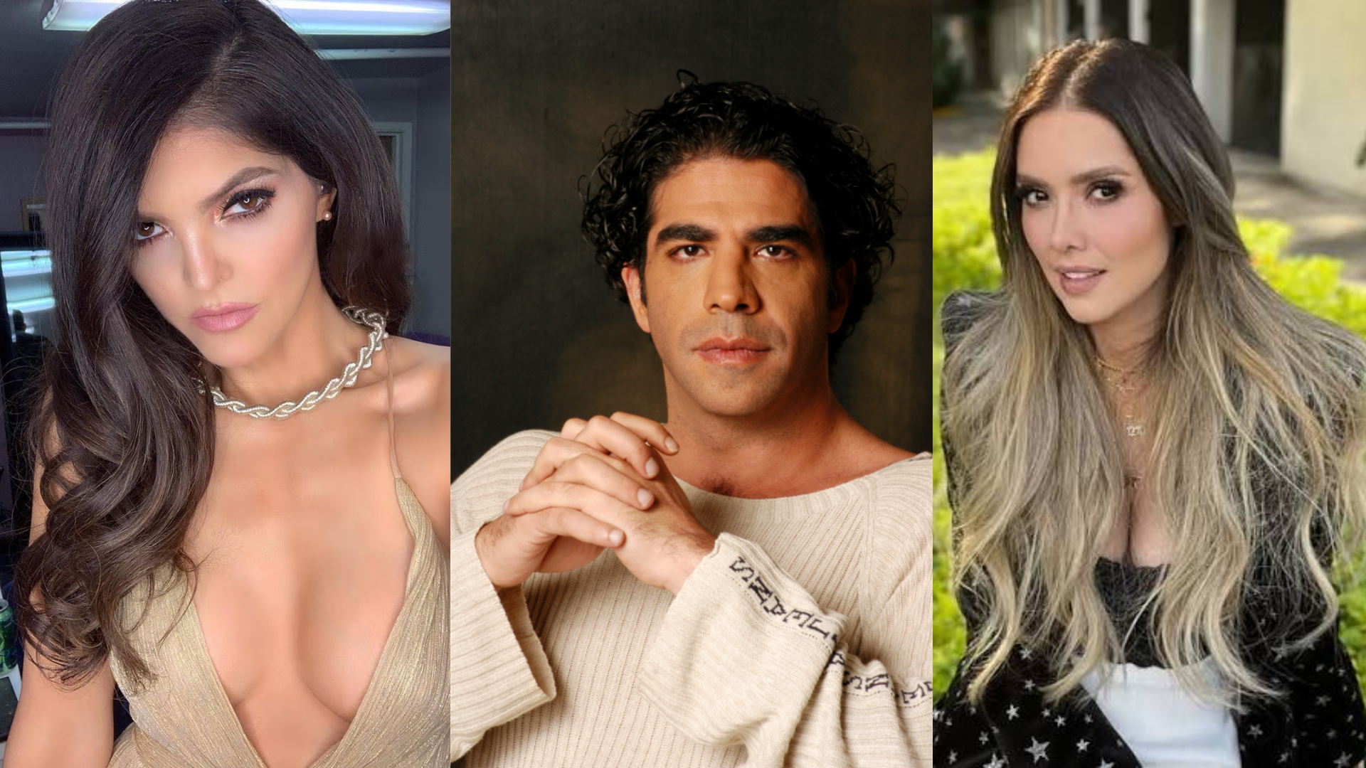 Estas son las parejas de Jorge Kahwagi. / ESPECIAL