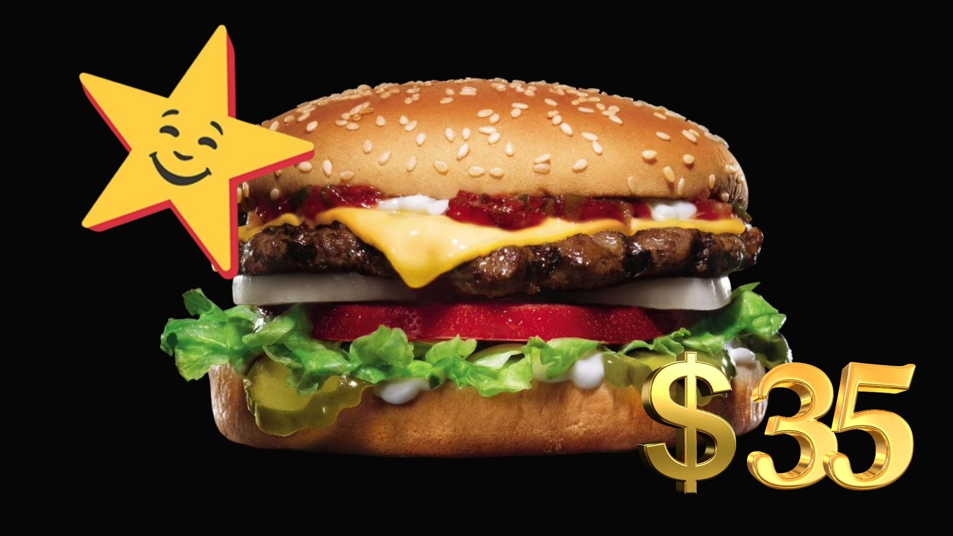 Carl's Jr. hamburguesas a $35 pesos / ESPECIAL