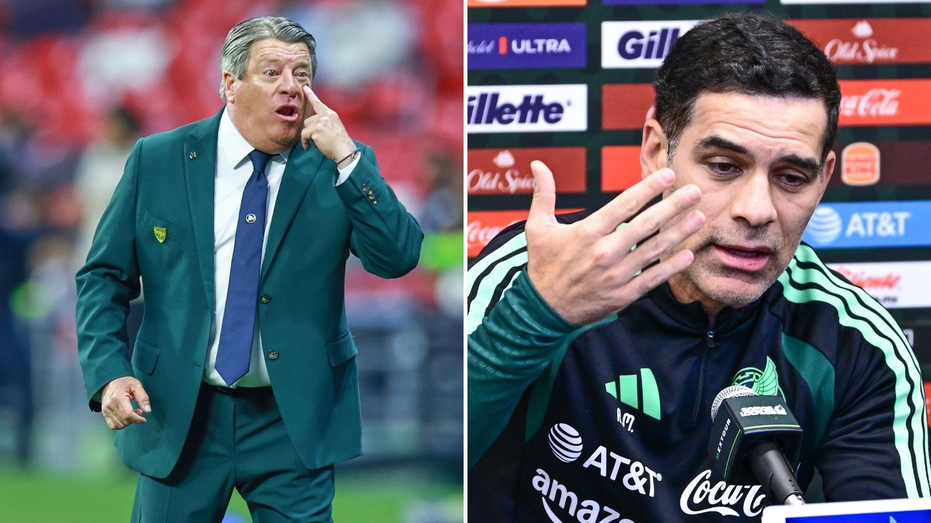 Miguel Herrera lanza reto a Rafa Márquez con Selección Mexicana previo al juego vs Estados Unidos / ESPECIAL