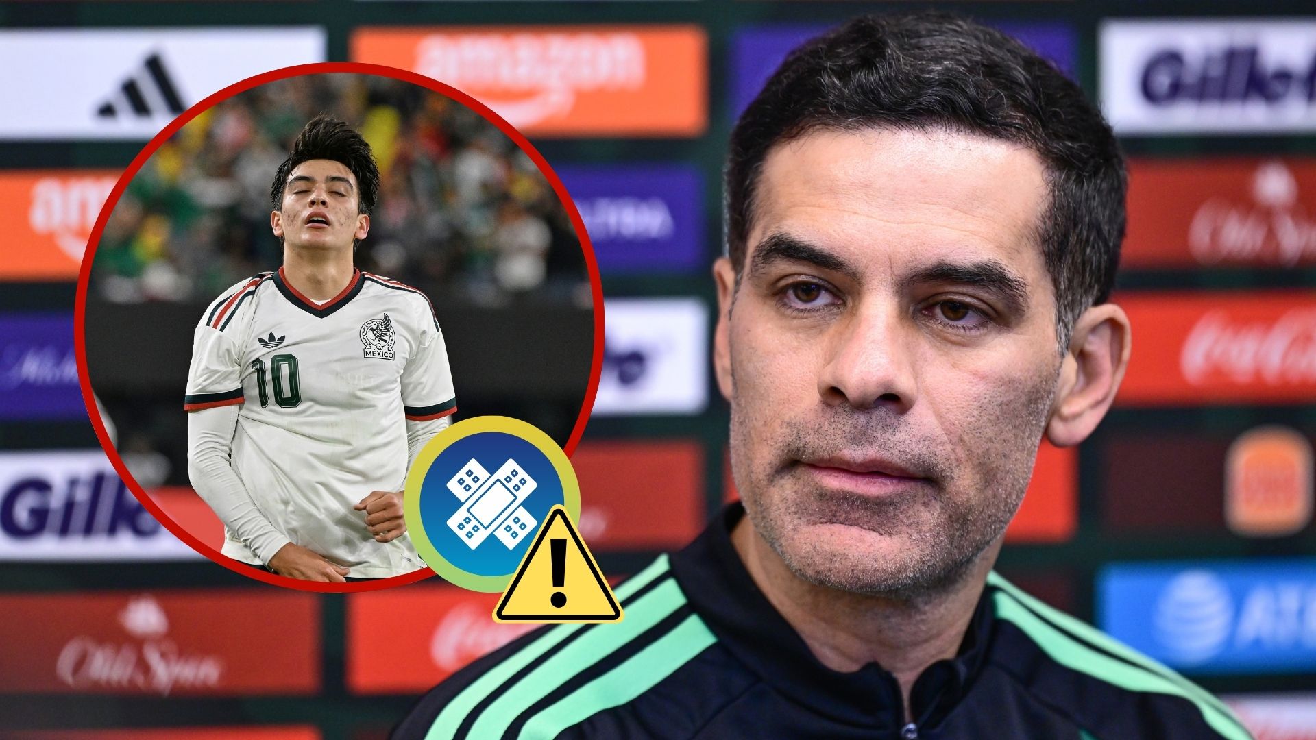 Gilberto Mora encendió las alarmas de la Selección Mexicana por molestias en el tobillo y su participación ante Estados Unidos está en duda. / ESPECIAL MEXSPORT
