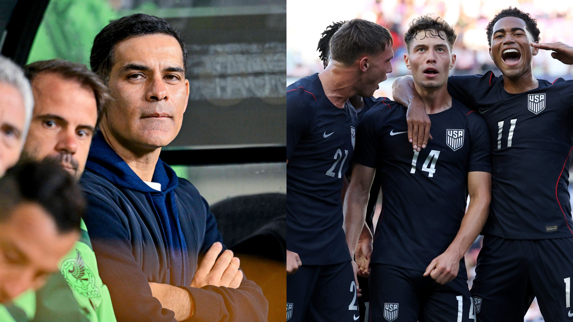 Rafa Márquez busca su primera victoria como DT ante Estados Unidos. / ESPECIAL