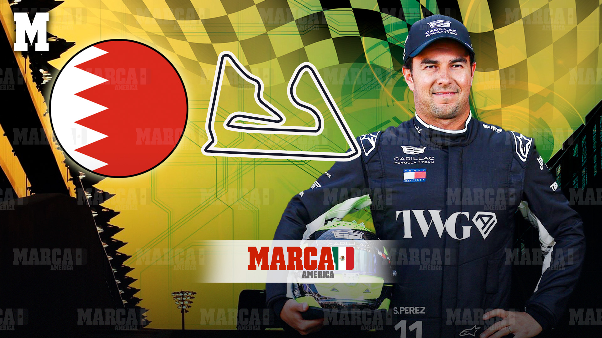 Sergio Pérez GP de Baréin / MARCA MX