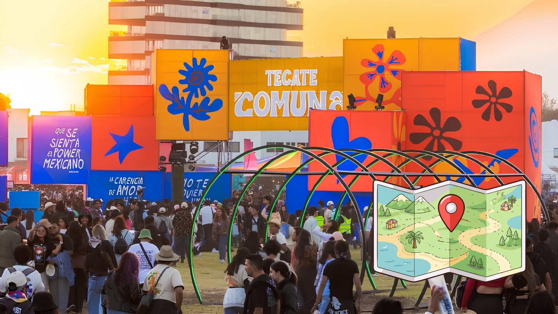 Tecate Comuna 2026 deja el Foro Cholula y obliga a miles de asistentes a modificar sus planes a menos de dos meses del festival. / ESPECIAL @tecatecomuna