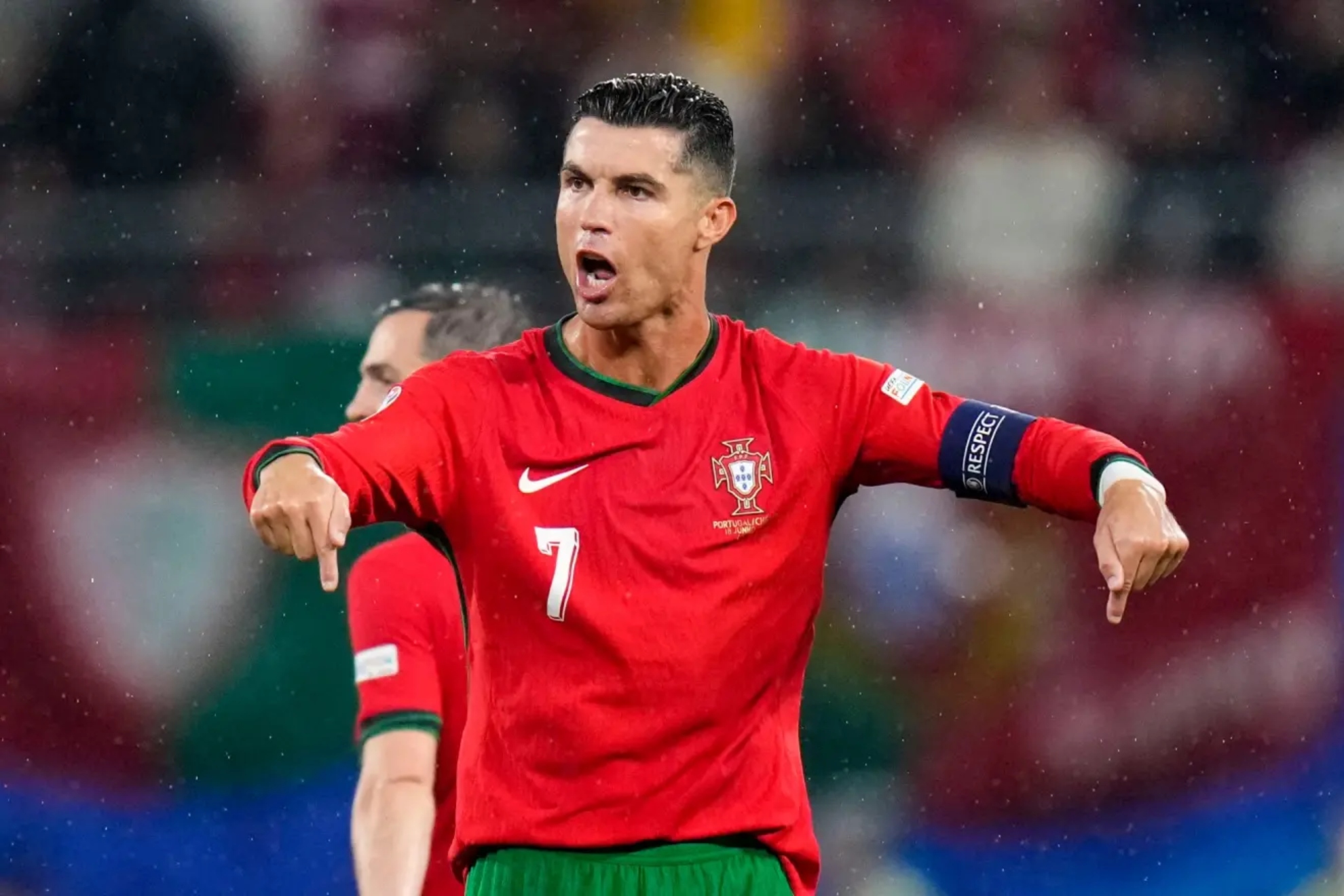 Cristiano Ronaldo, con Portugal LAPRESSE