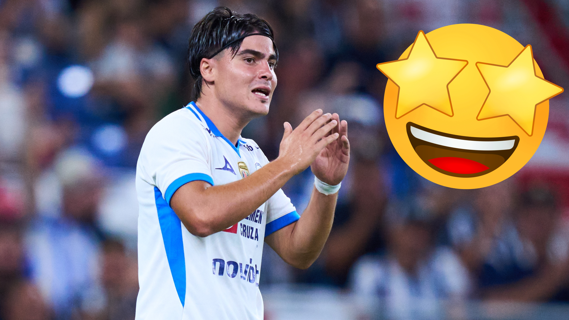 El jugador se ha afianzado en el conjunto celeste y hasta analiza representar a la Selección Mexicana. MARCAMX