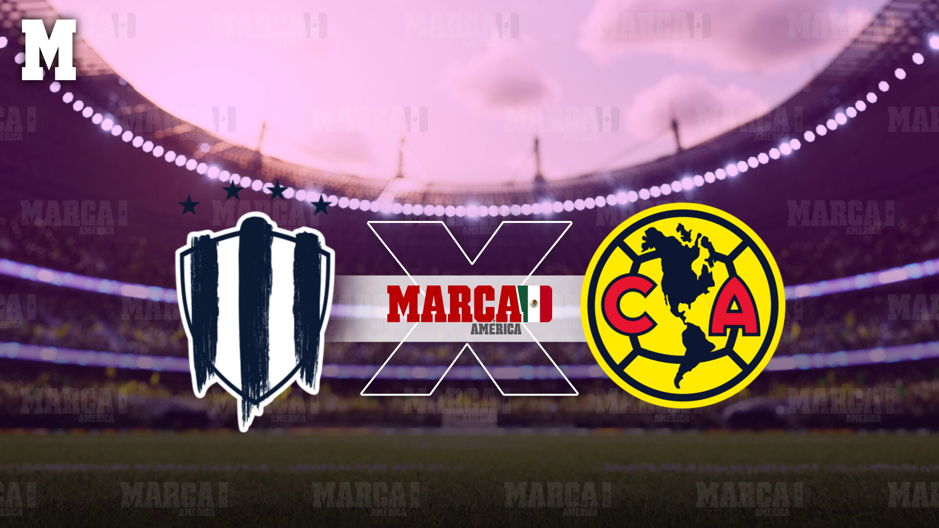 América Femenil se enfrenta a Rayadas. / ESPECIAL
