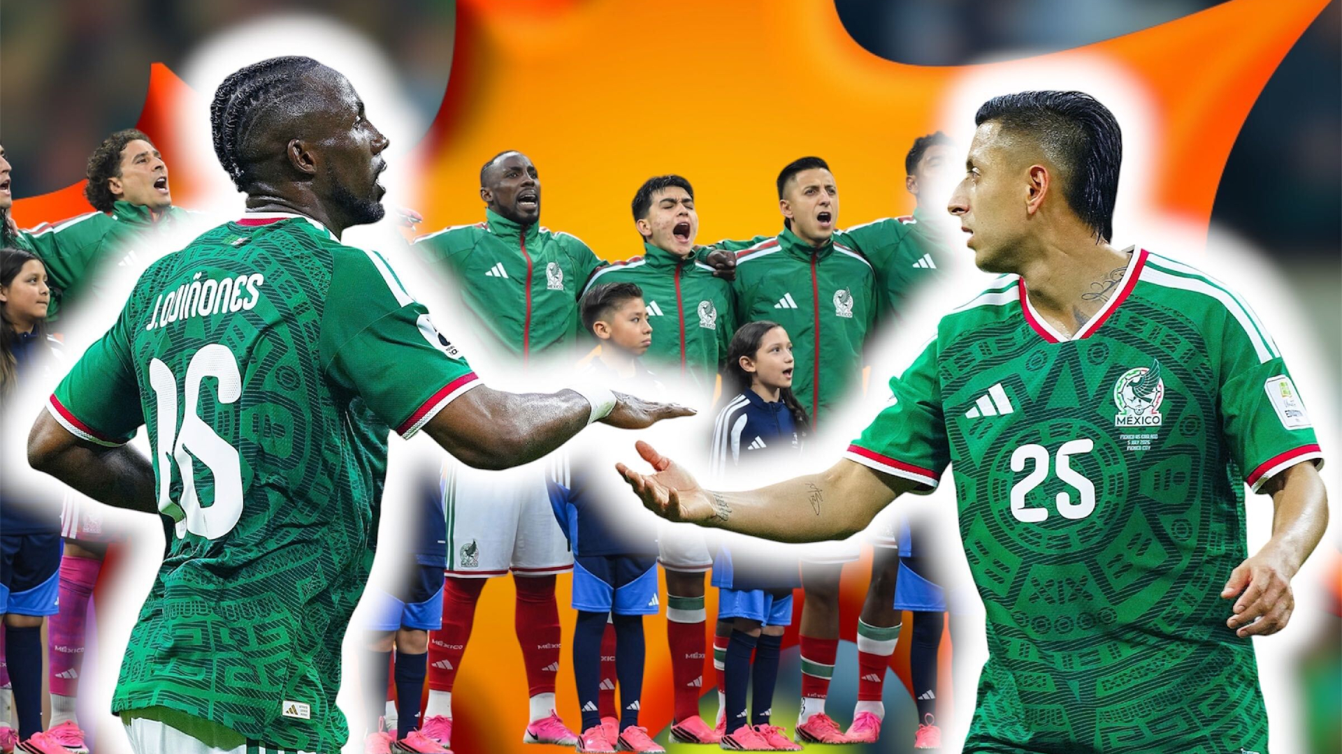 Julián Quiñones y Roberto Alvarado en la Copa del Mundo. MARCAMX
