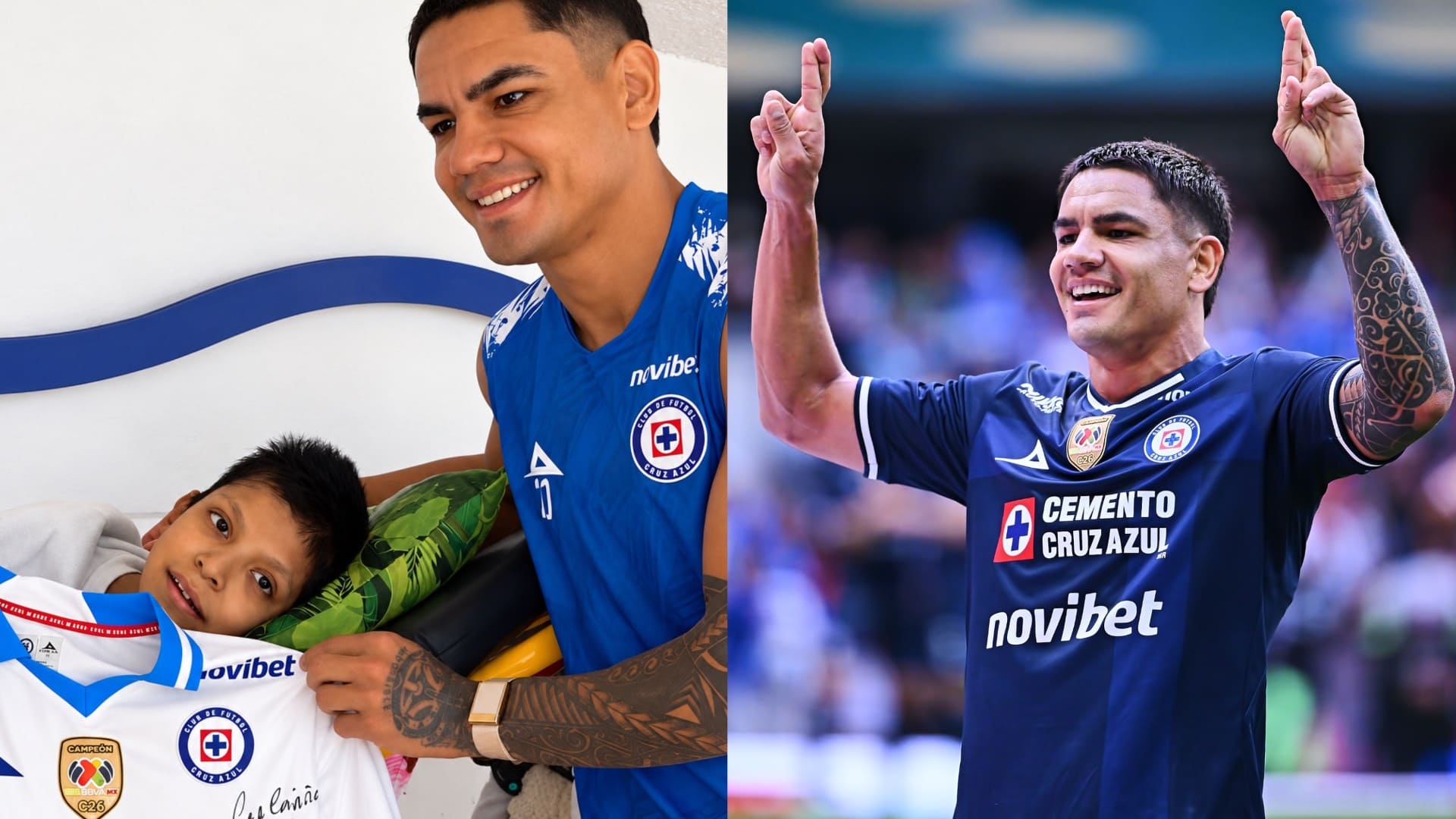 Gabriel 'Toro' Fernández cumplió su promesa y con ello se ha ganado a la Nación Azul MEXSPORT/ESPECIAL