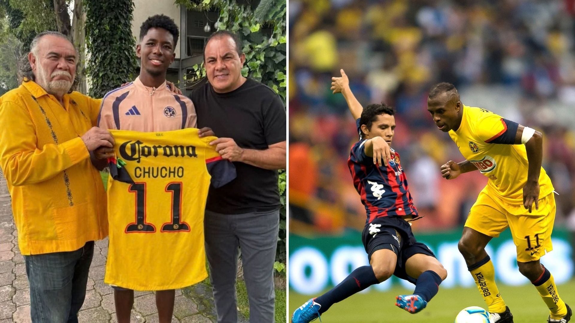 Jesús Ochoa cumple su palabra y entrega el jersey de Chucho Benítez a su hijo de la Final contra Cruz Azul / ESPECIAL