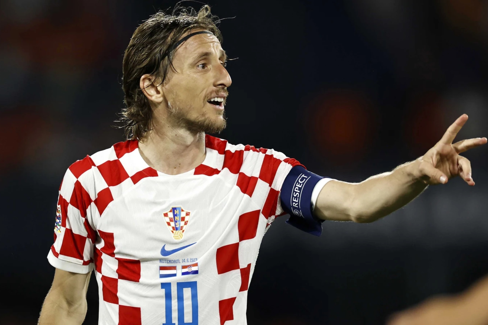 Modric, con Croacia EFE