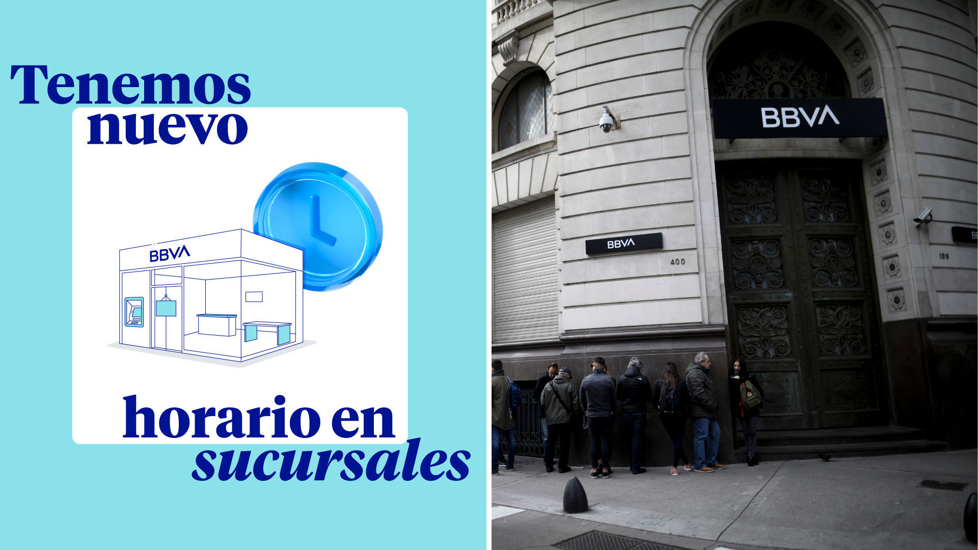 Cuál es el nuevo horario laboral de BBVA: apertura, cierre y días de atención en todas las sucursales desde el 5 de octubre /X@BBVA_Mex LAPRESSE