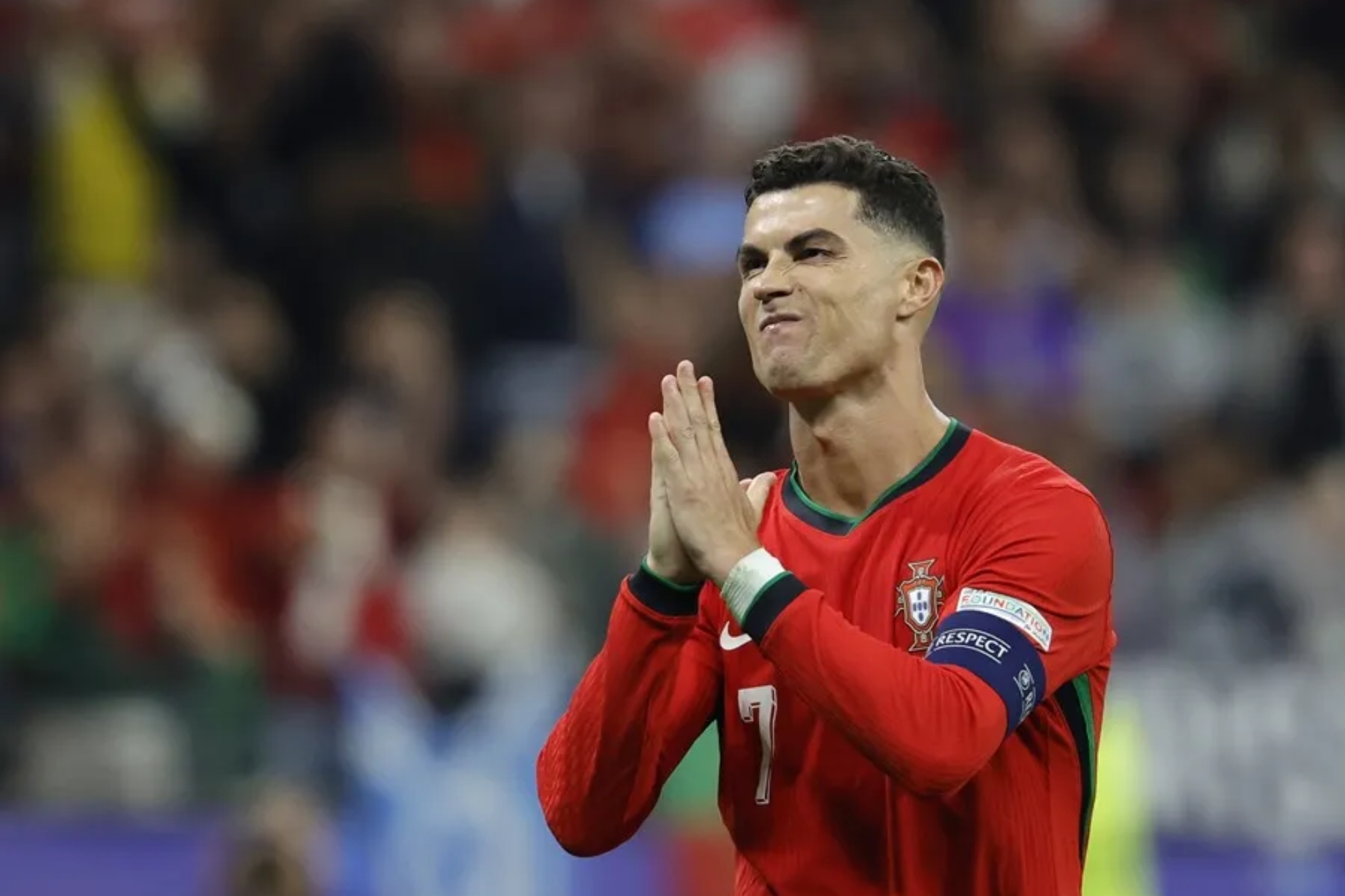 Cristiano Ronaldo, con Portugal EFE