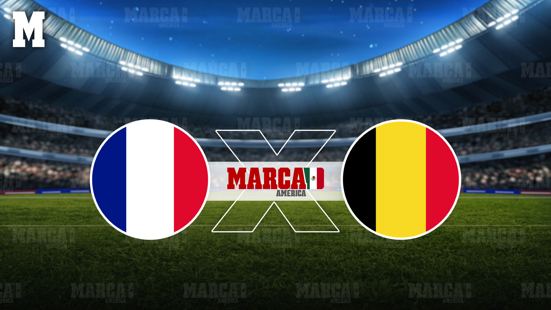 Francia vs Bélgica MARCA