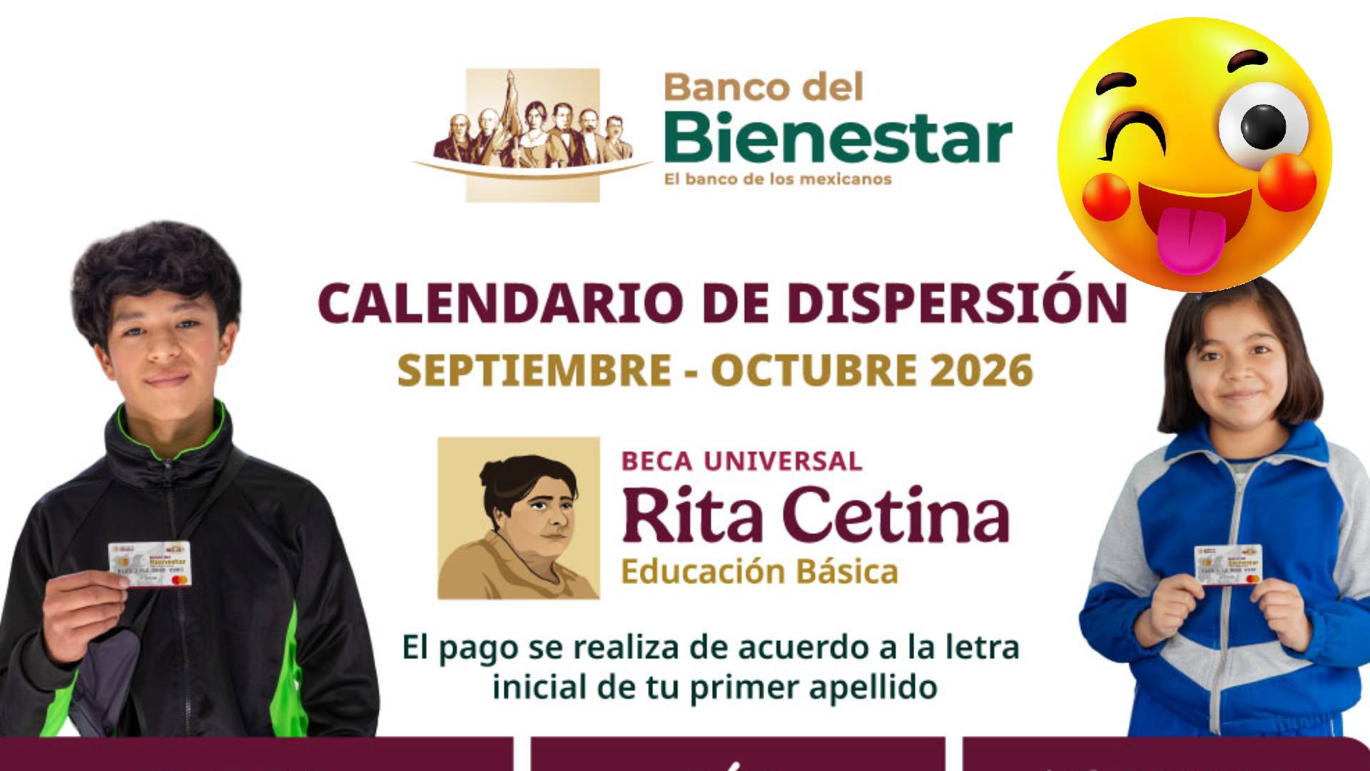 ¿Quién cobra la Beca Rita Cetina hoy? Calendario de pagos del 5 a 9 de ...