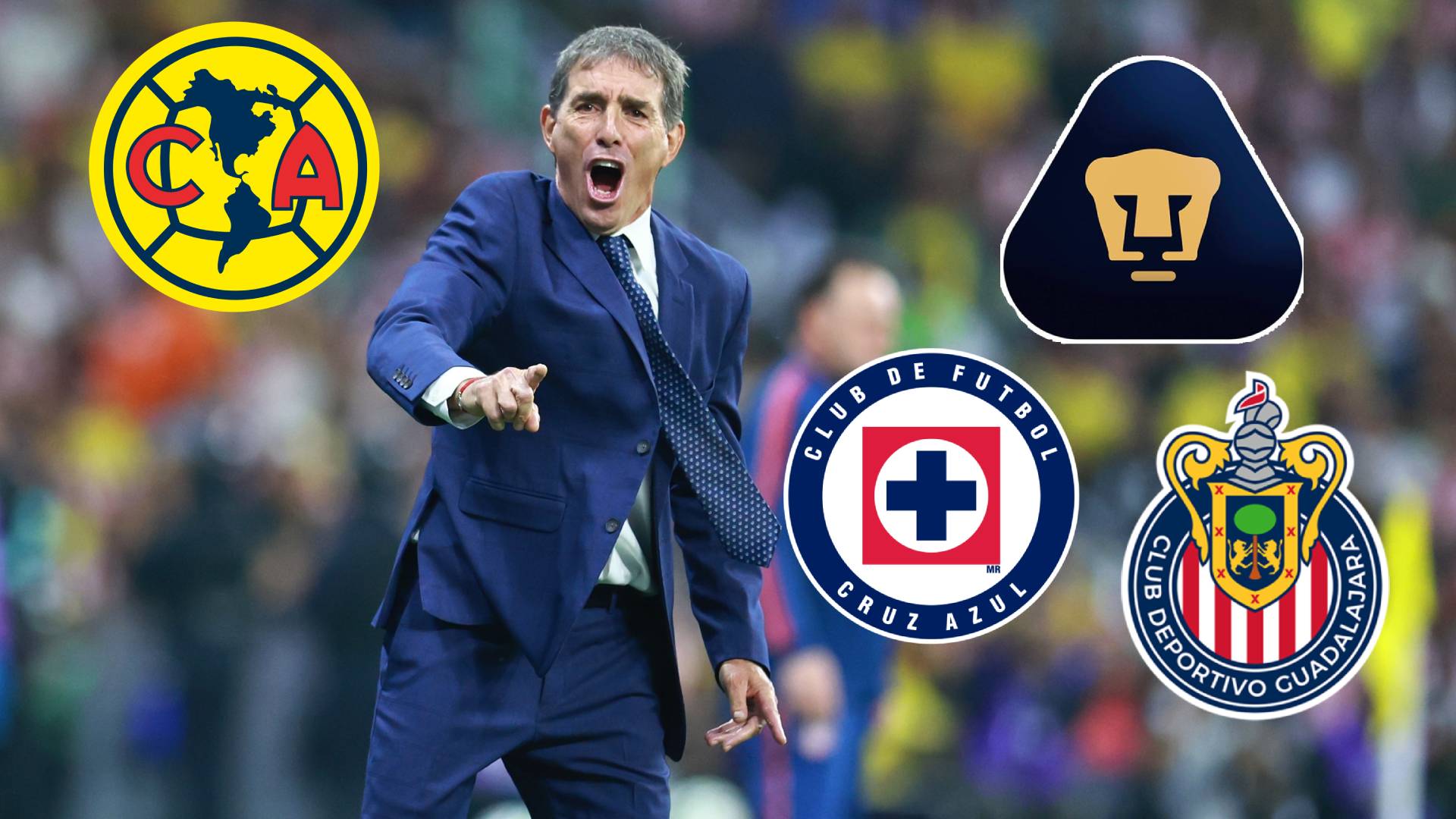 Guillermo Almada, DT de América MEXSPORT