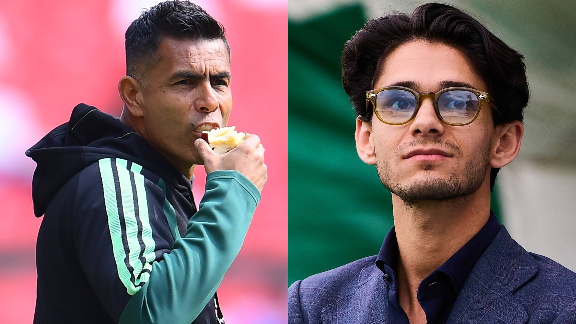 Oswaldo Sánchez y Aleco Irarragorri. MEXSPORT
