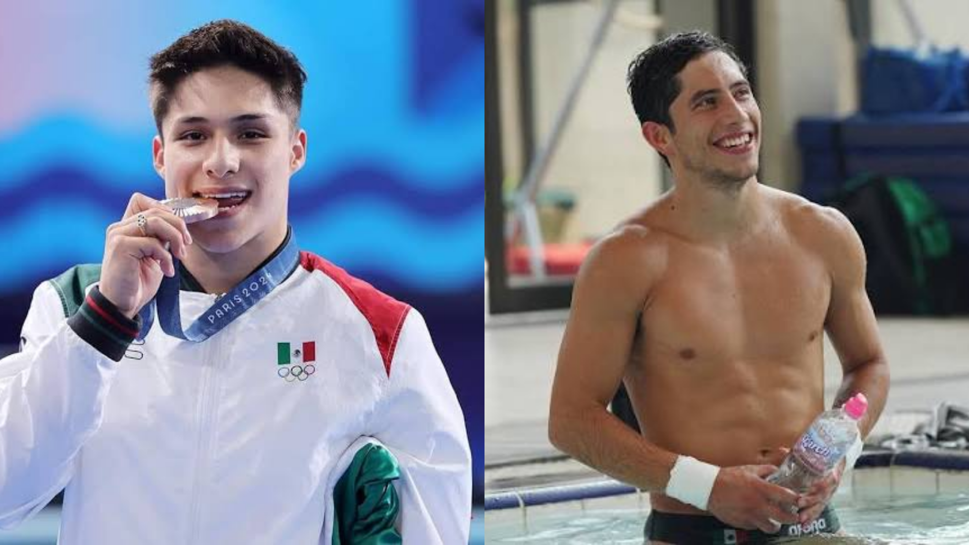 Osmar Olvera y Randal Willars ponen en alto al deporte mexicano. / ESPECIAL