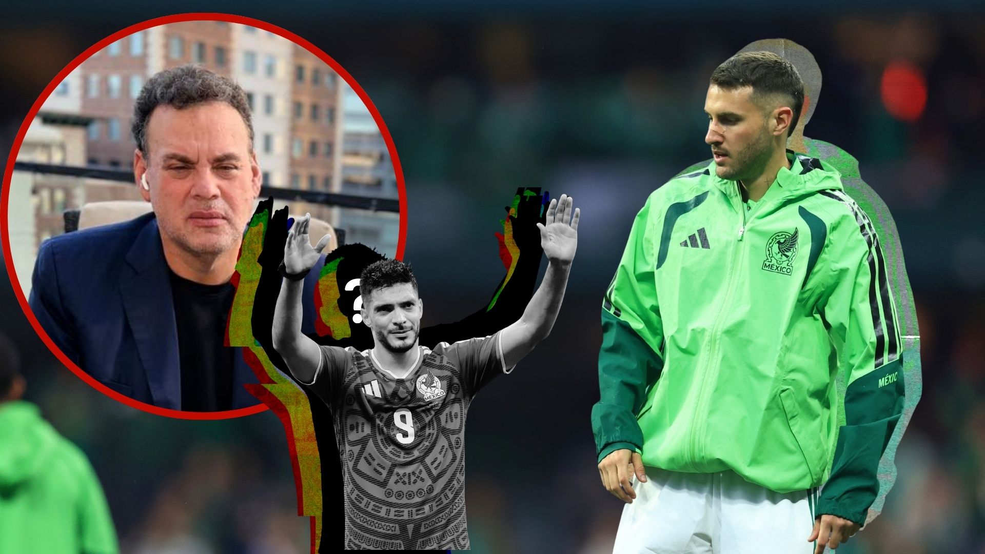 David Faitelson cuestionó la falta de contundencia de Santiago Giménez y advirtió que México todavía no encuentra al delantero capaz de ocupar el lugar de Raúl Jiménez. / ESPECIAL MEXSPORT