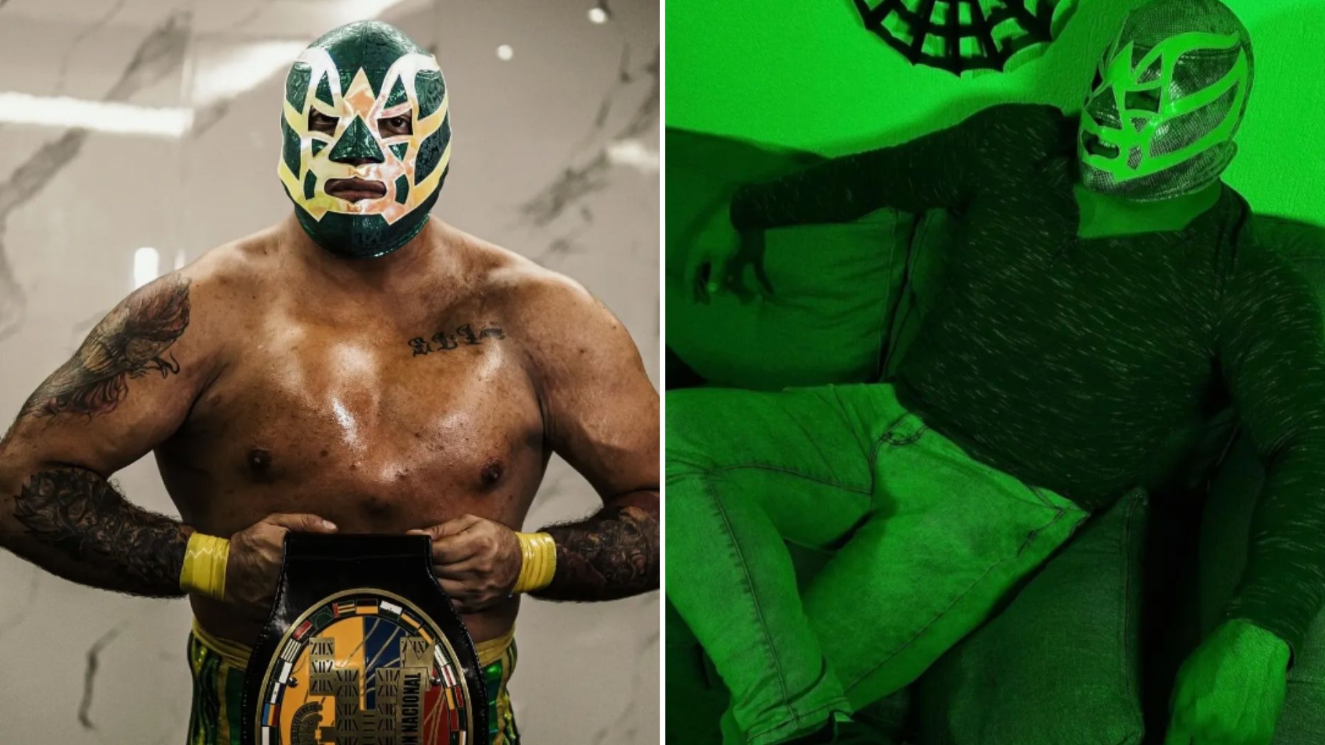 Quién es el Hijo de Fishman: el luchador detenido tras la muerte del réferi “El Búho” / Instagram: hijodefishman