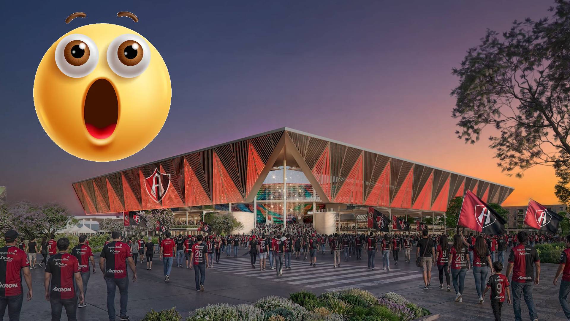 Nuevo Estadio del Atlas. X @AtlasFC
