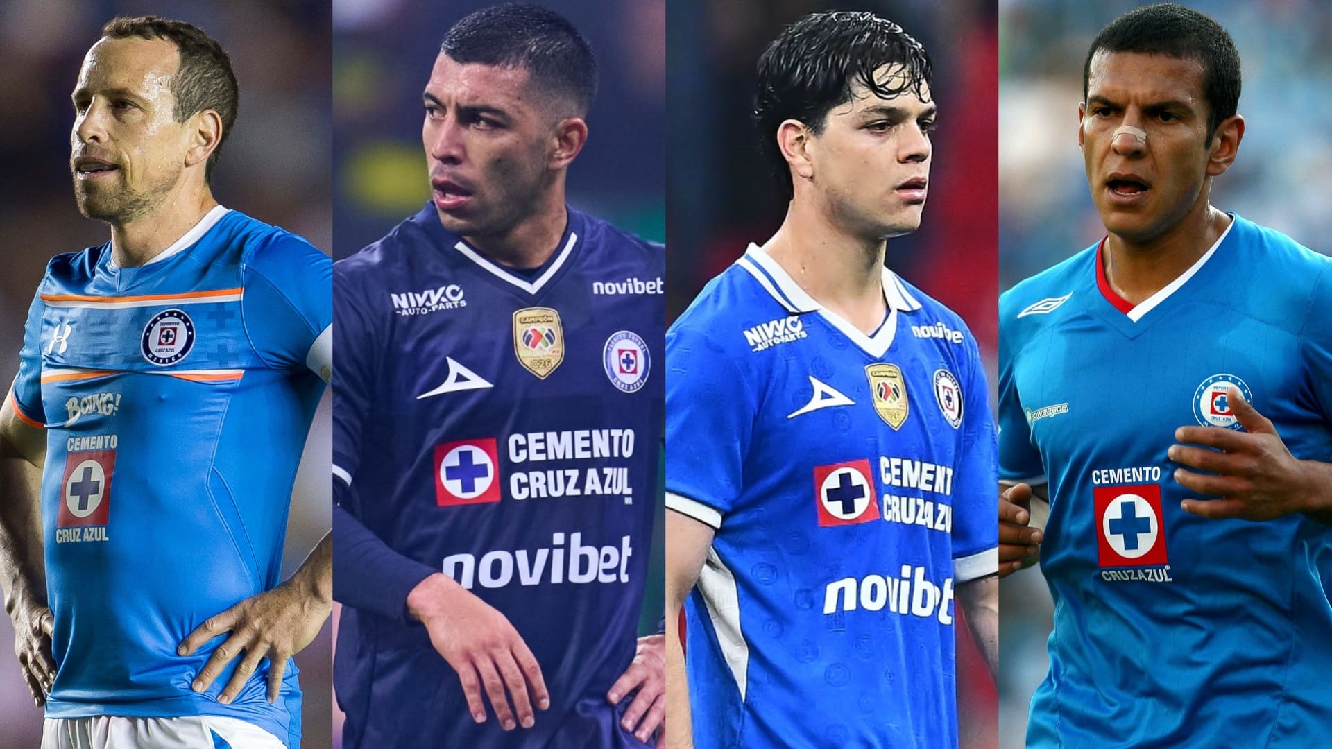 Gerardo Torrado, Erik Lira, Amaury García y Jimmy Lozano salieron de Pumas. MEXSPORT