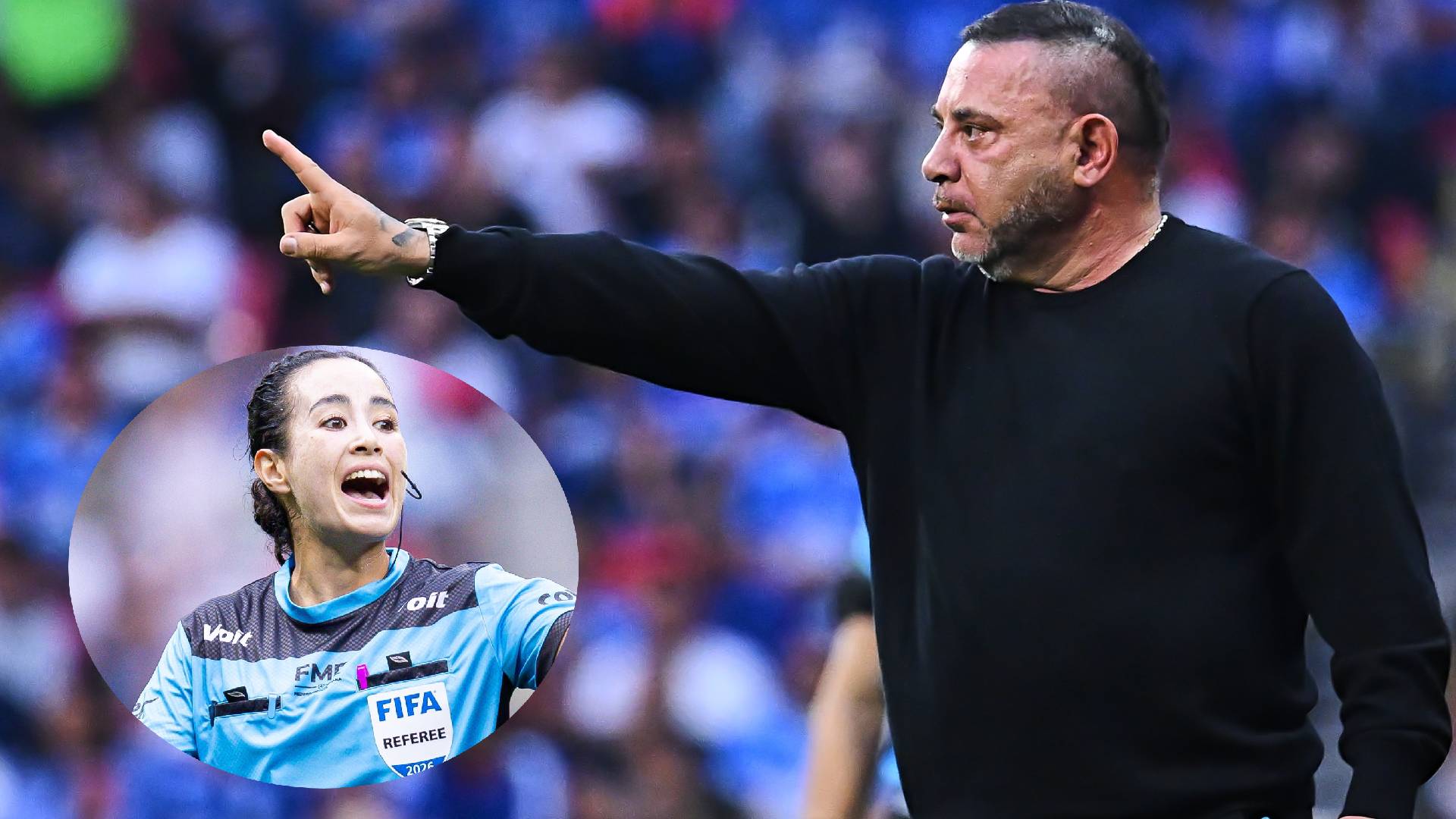 Antonio Mohamed y Katia Itzel García. MEXSPORT