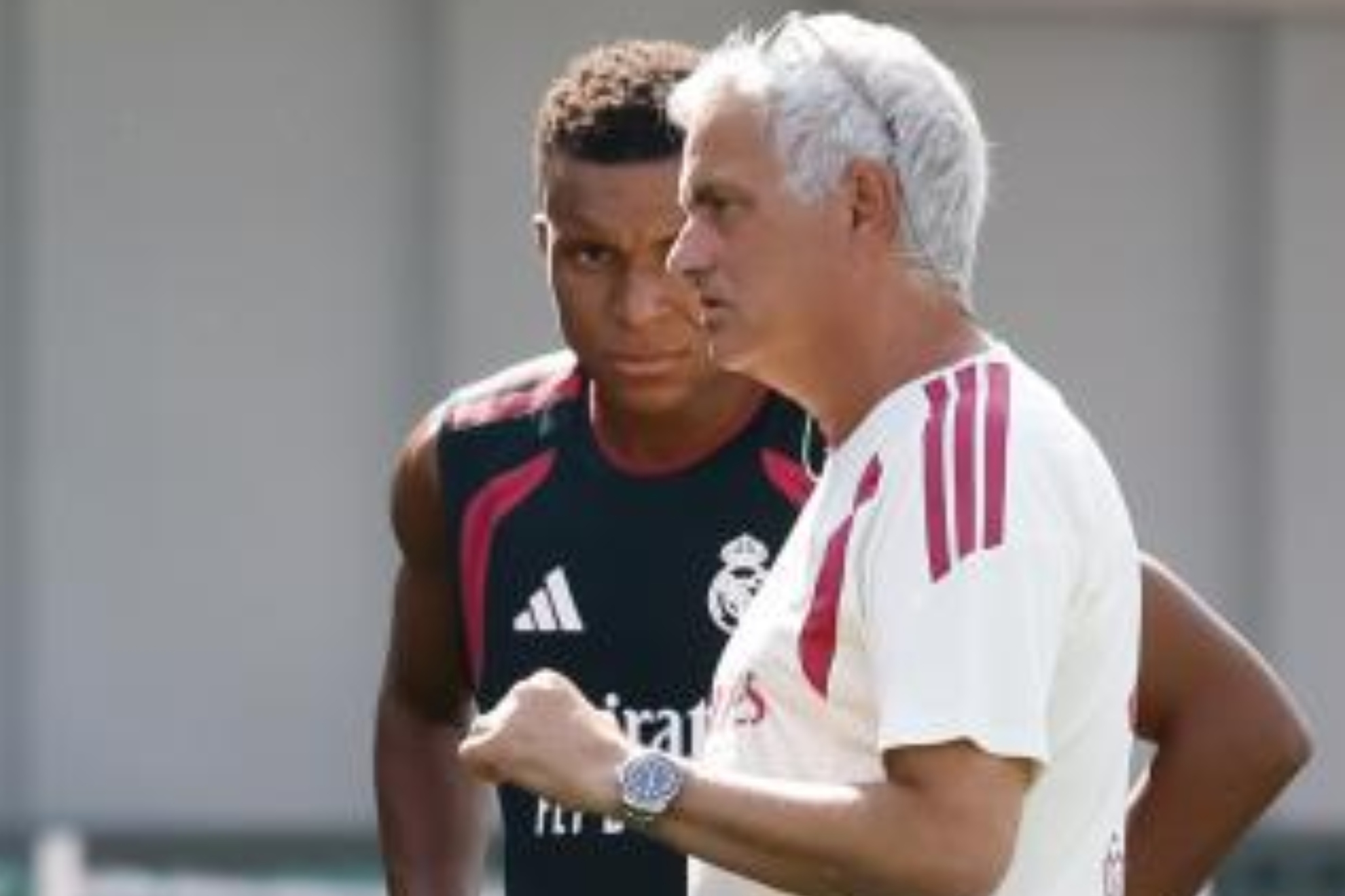 Mourinho y Mbappé. GETTY IMAGES