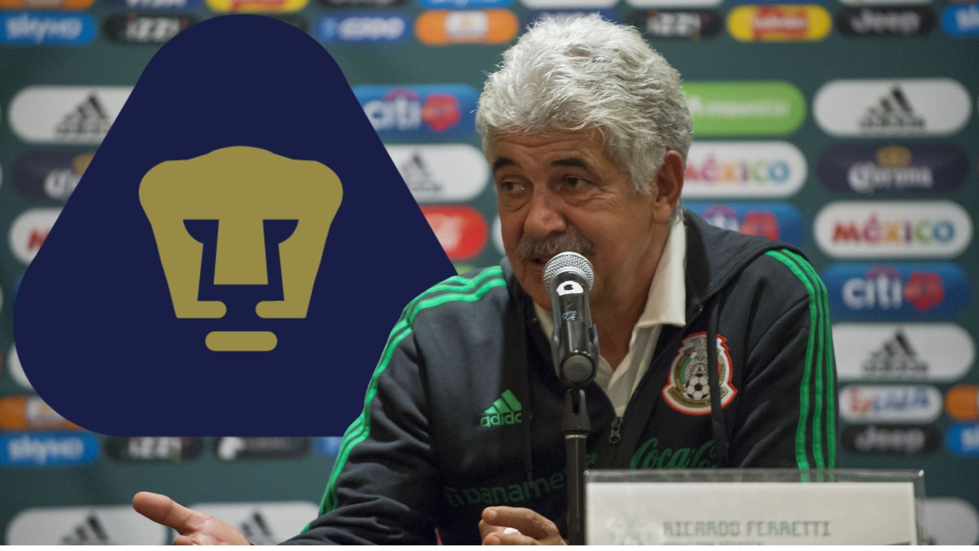 Ricardo 'Tuca' Ferretti reveló que buscó regresar al banquillo de Pumas, pero la directiva universitaria rechazó su propuesta y terminó apostando por Antonio Mohamed. / ESPECIAL MEXSPORT