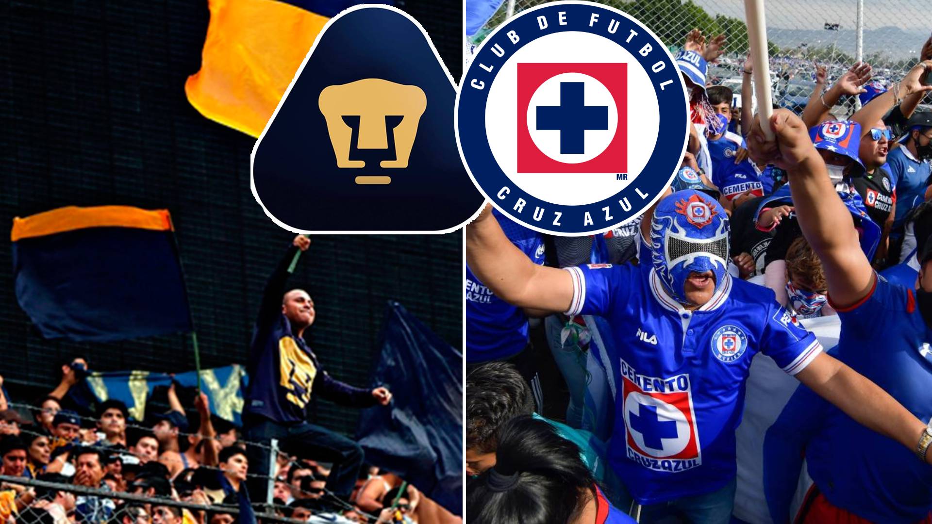 Barras de Pumas y Cruz Azul rumbo al partido de la Jornada 11 Capturas X