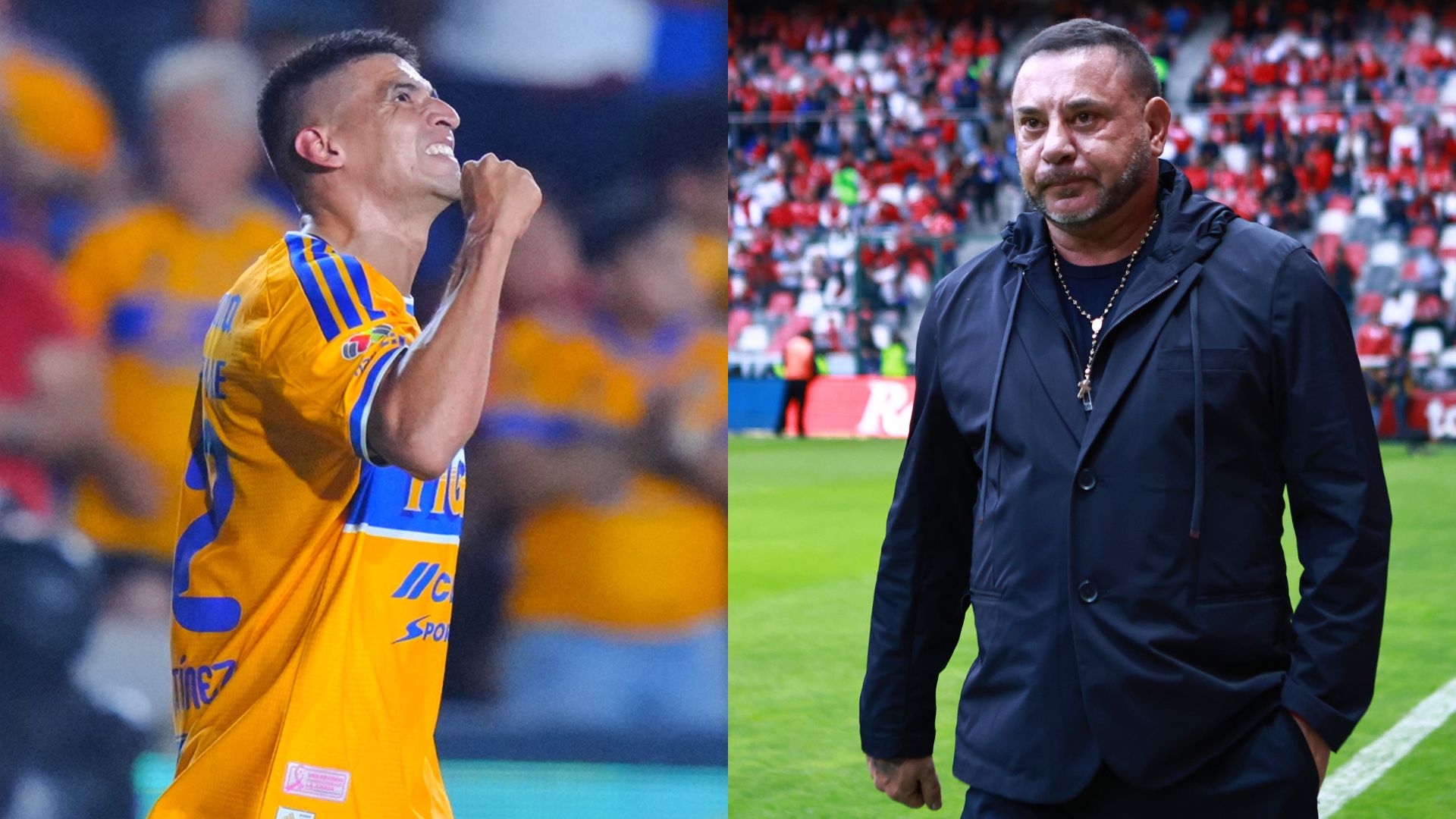 Guillermo 'Memote' Martínez marcó su primer gol con Tigres y amplió la ventaja de los felinos ante Toluca en la Jornada 11 del Apertura 2026. / ESPECIAL MEXSPORT