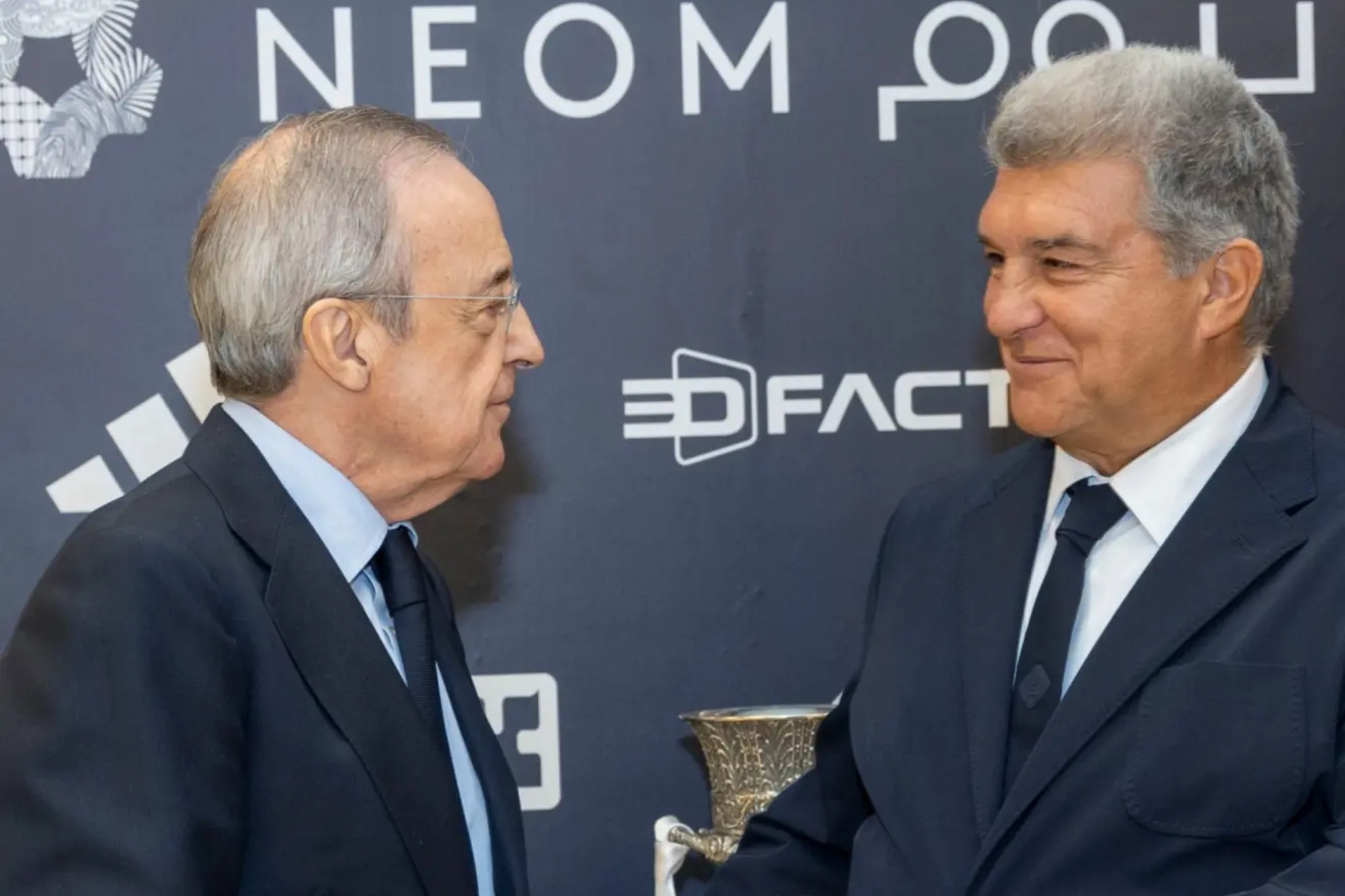 Florentino y Laporta, en una imagen de archivo EFE