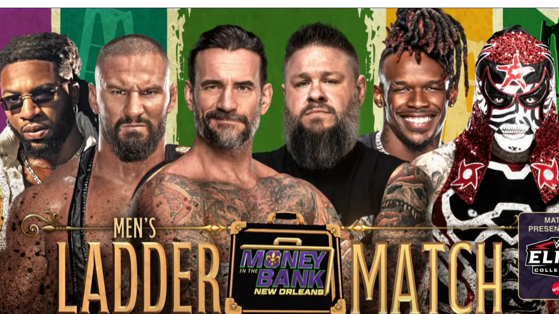Esta es la cartelera del WWE Money in the Bank. / ESPECIAL